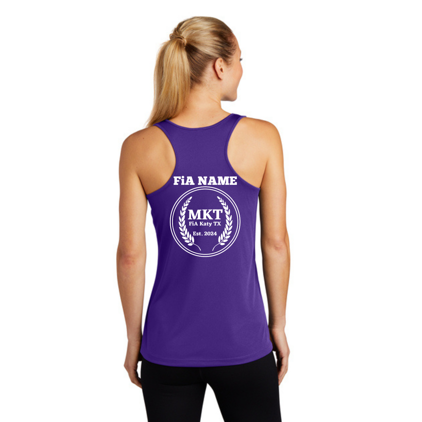 MKT, TX - PERSONALIZED Sport Tek Racerback Tank