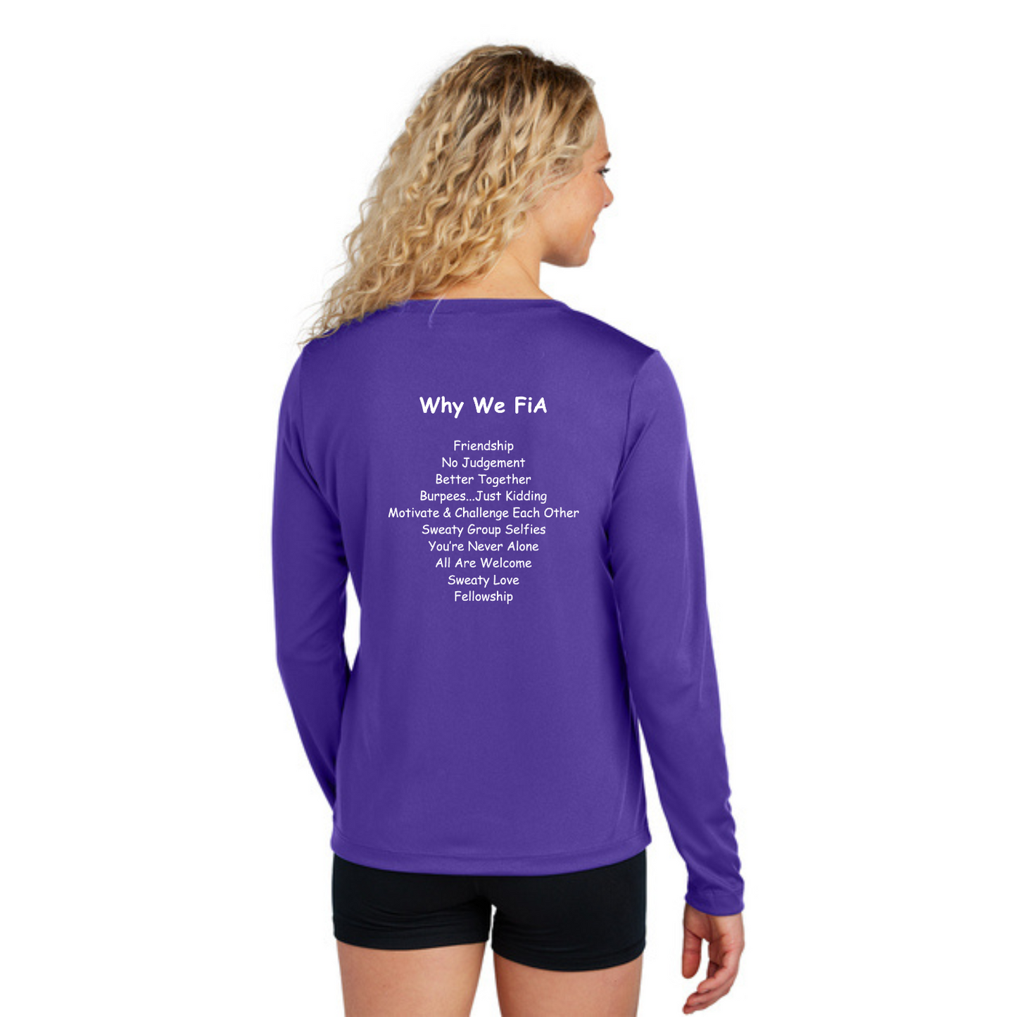 Why we FiA Goose Creek, SC - Sport Tek Long Sleeve Performance V-Neck Tee