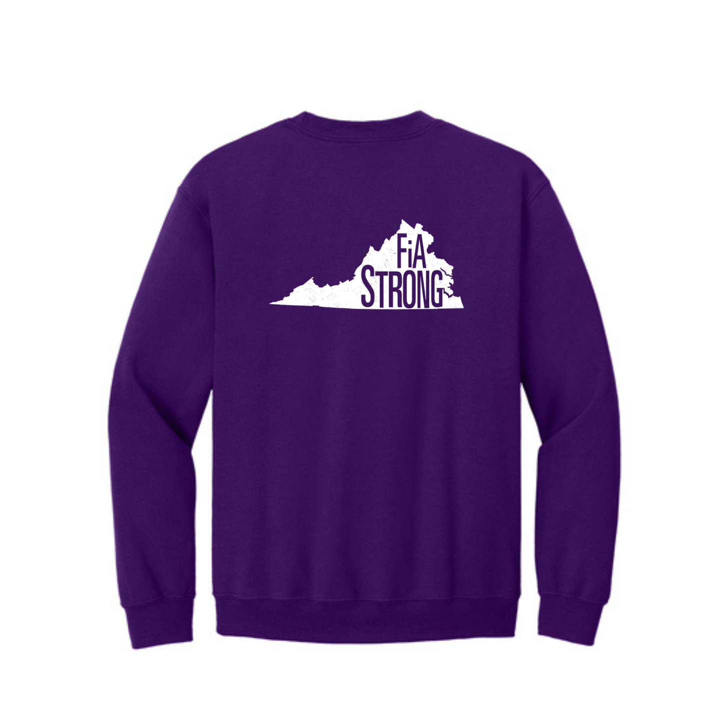 Virginia Strong - Gildan Heavy Blend Crewneck Sweatshirt