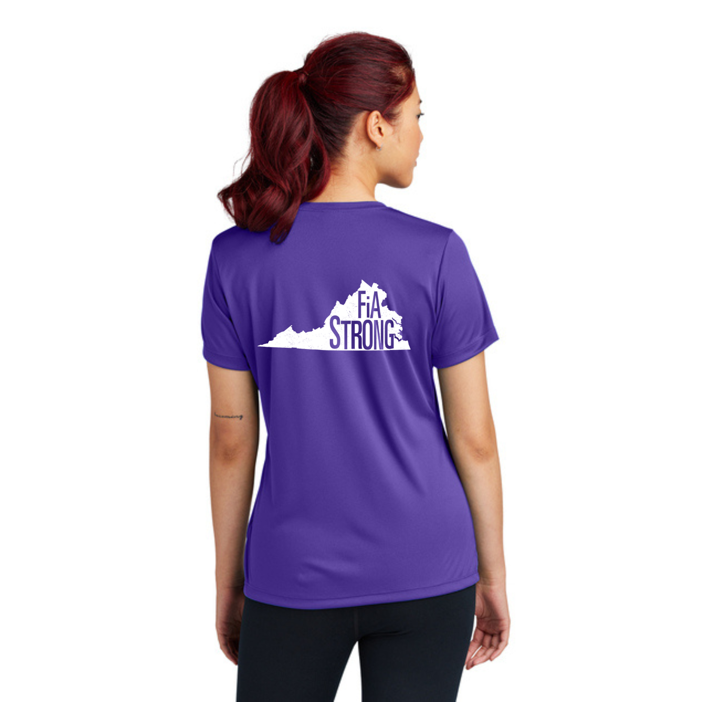 Virginia Strong - Sport Tek Crew Neck Short Sleeve Performance Tee