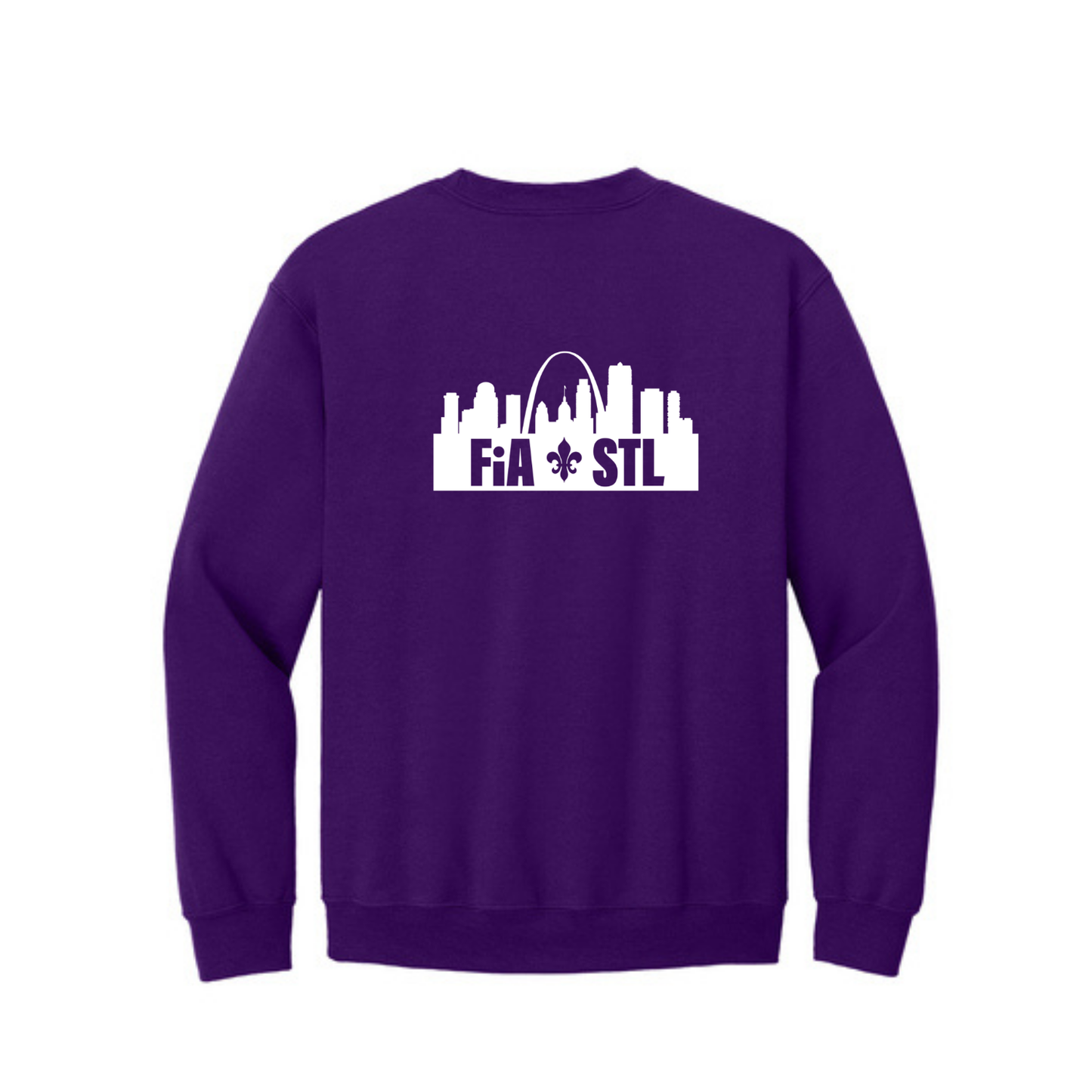 St. Louis, MO - Gildan Heavy Blend Crewneck Sweatshirt