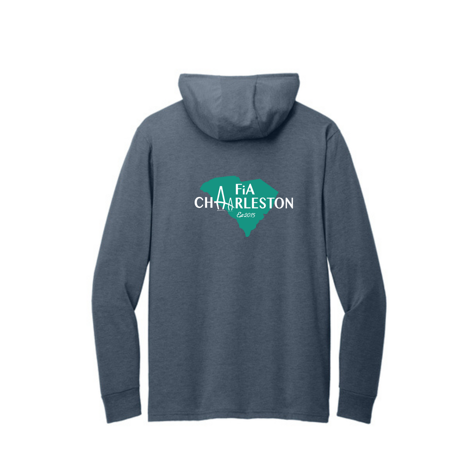 Charleston, SC - Allmade Unisex Tri-Blend Hoodie Tee