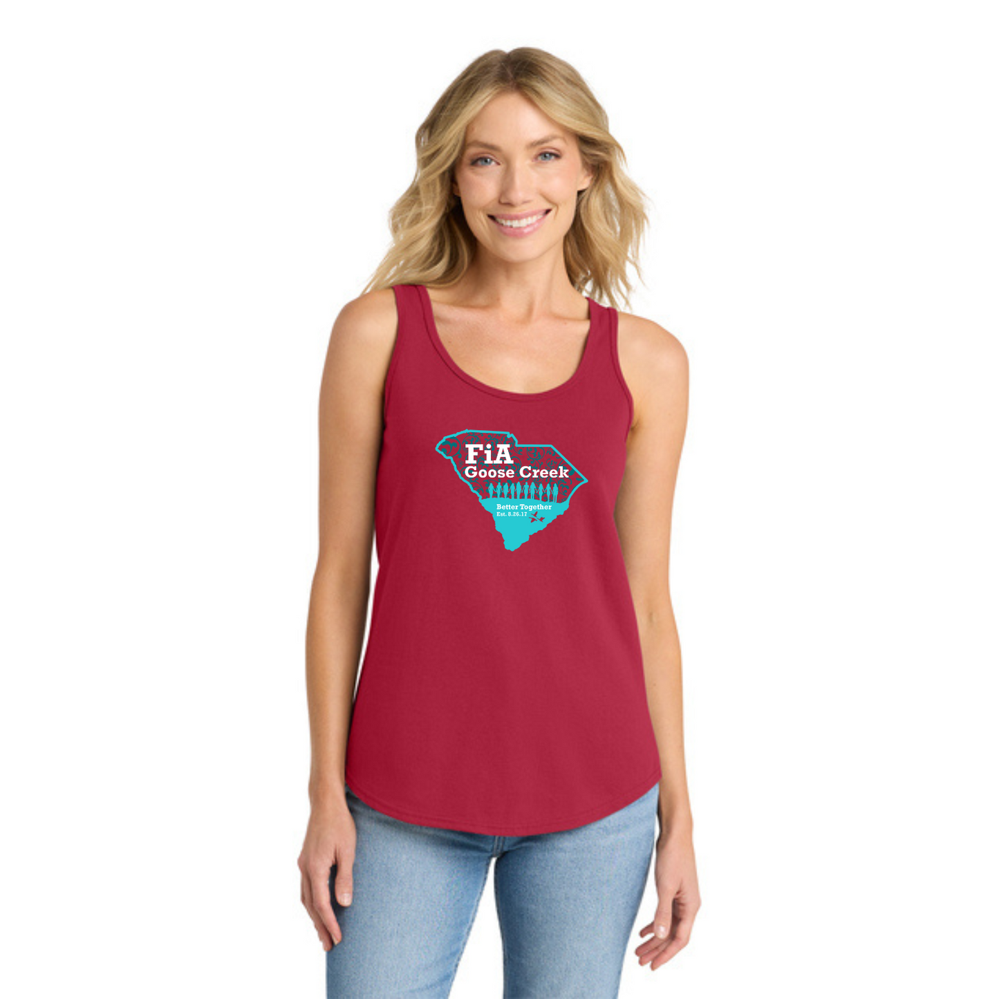 Why we FiA Goose Creek, SC - Port & Co Women's Core Cotton Tank Top