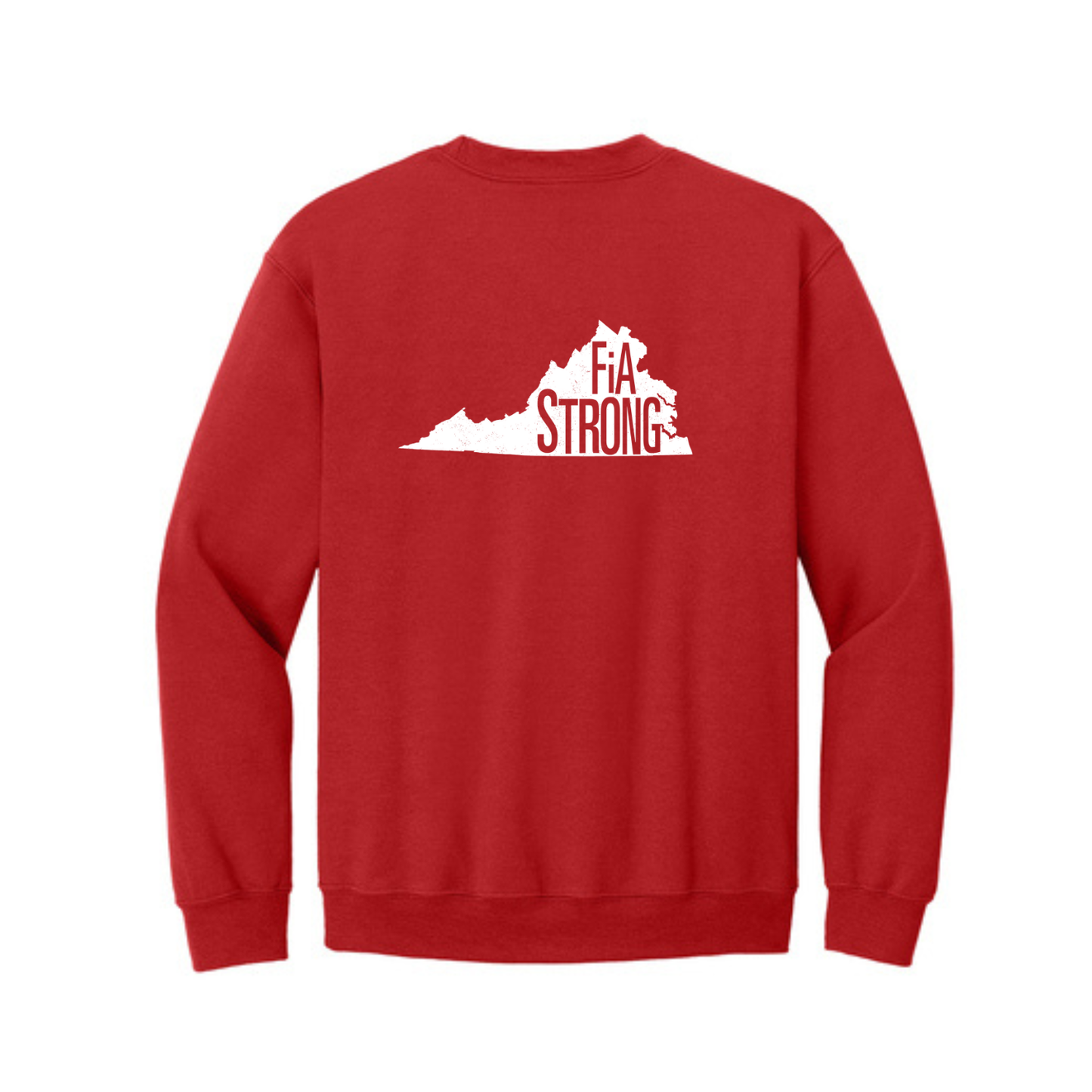 Virginia Strong - Gildan Heavy Blend Crewneck Sweatshirt