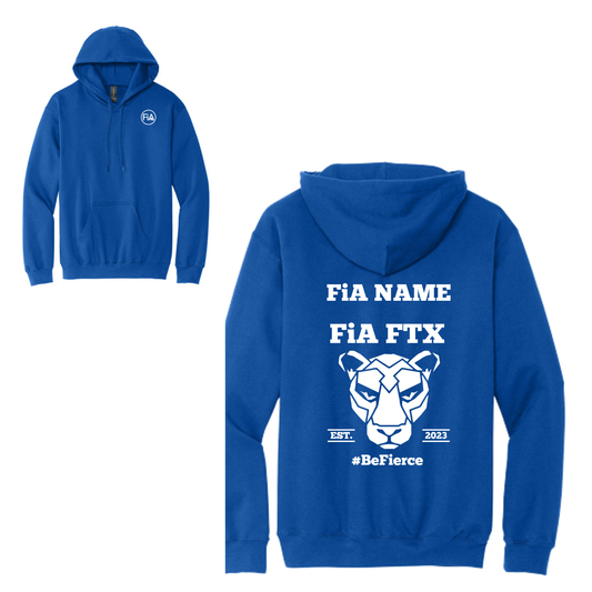 FTX, TX - PERSONALIZED Gildan Softstyle Midweight Pullover Hooded Sweatshirt