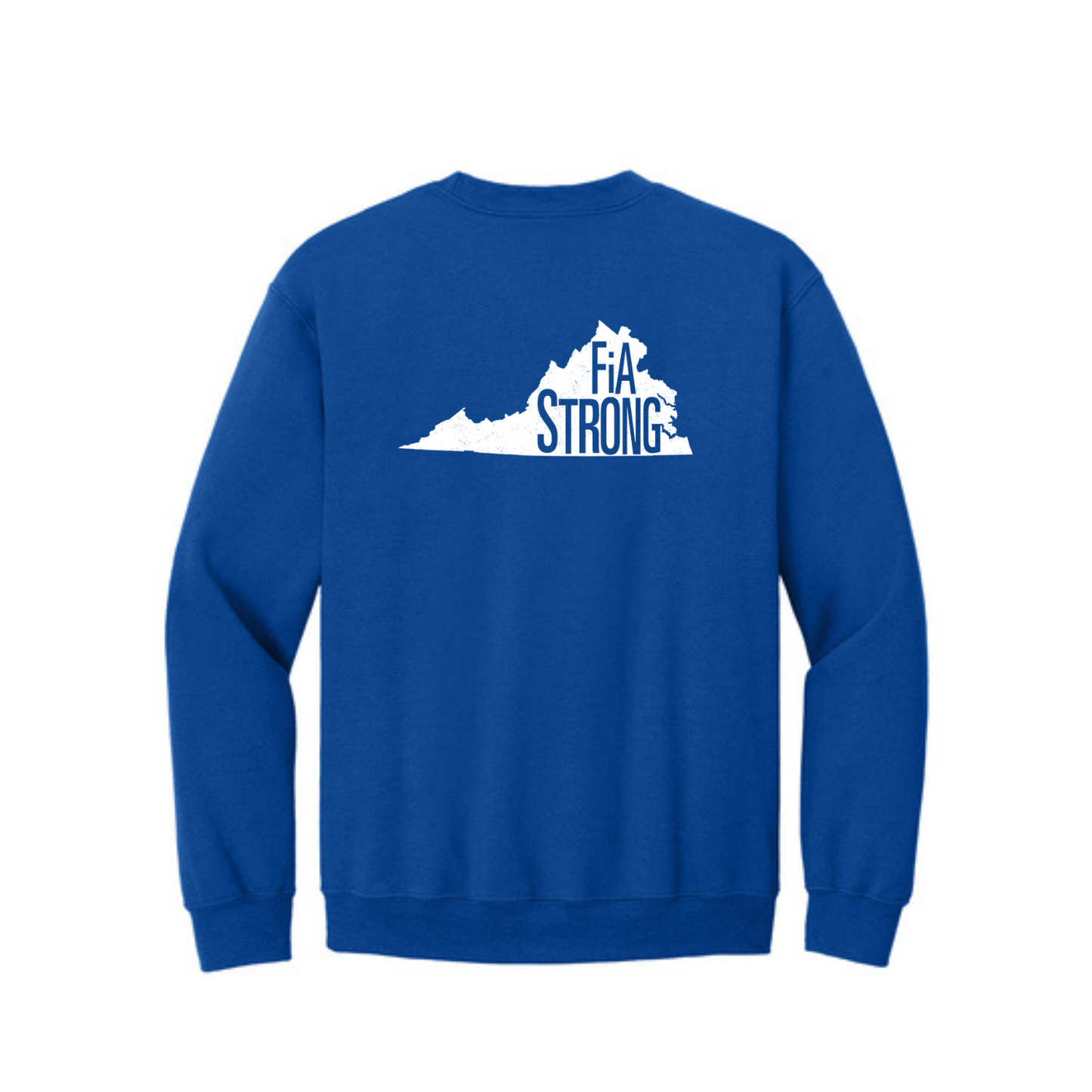 Virginia Strong - Gildan Heavy Blend Crewneck Sweatshirt