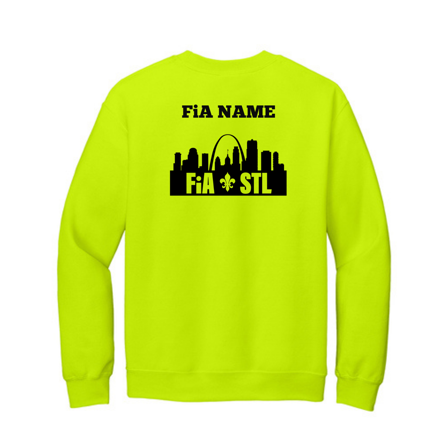 St. Louis, MO - PERSONALIZED Gildan Heavy Blend Crewneck Sweatshirt