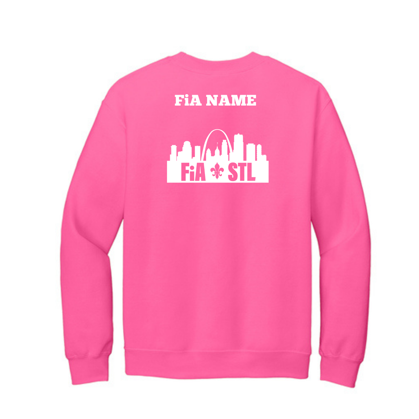 St. Louis, MO - PERSONALIZED Gildan Heavy Blend Crewneck Sweatshirt