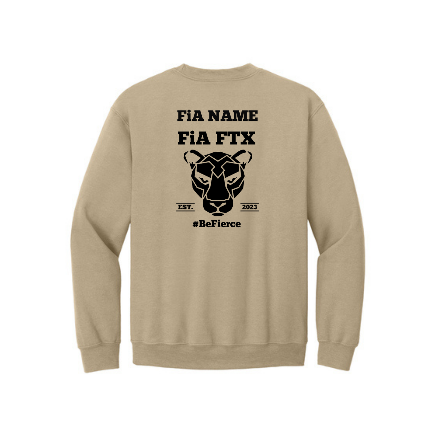 FTX, TX - PERSONALIZED Gildan Heavy Blend Crewneck Sweatshirt