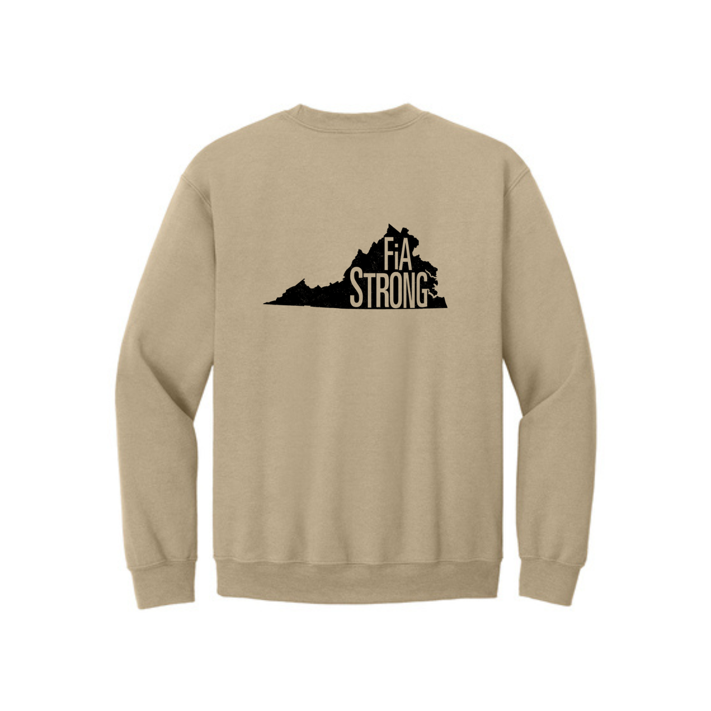 Virginia Strong - Gildan Heavy Blend Crewneck Sweatshirt