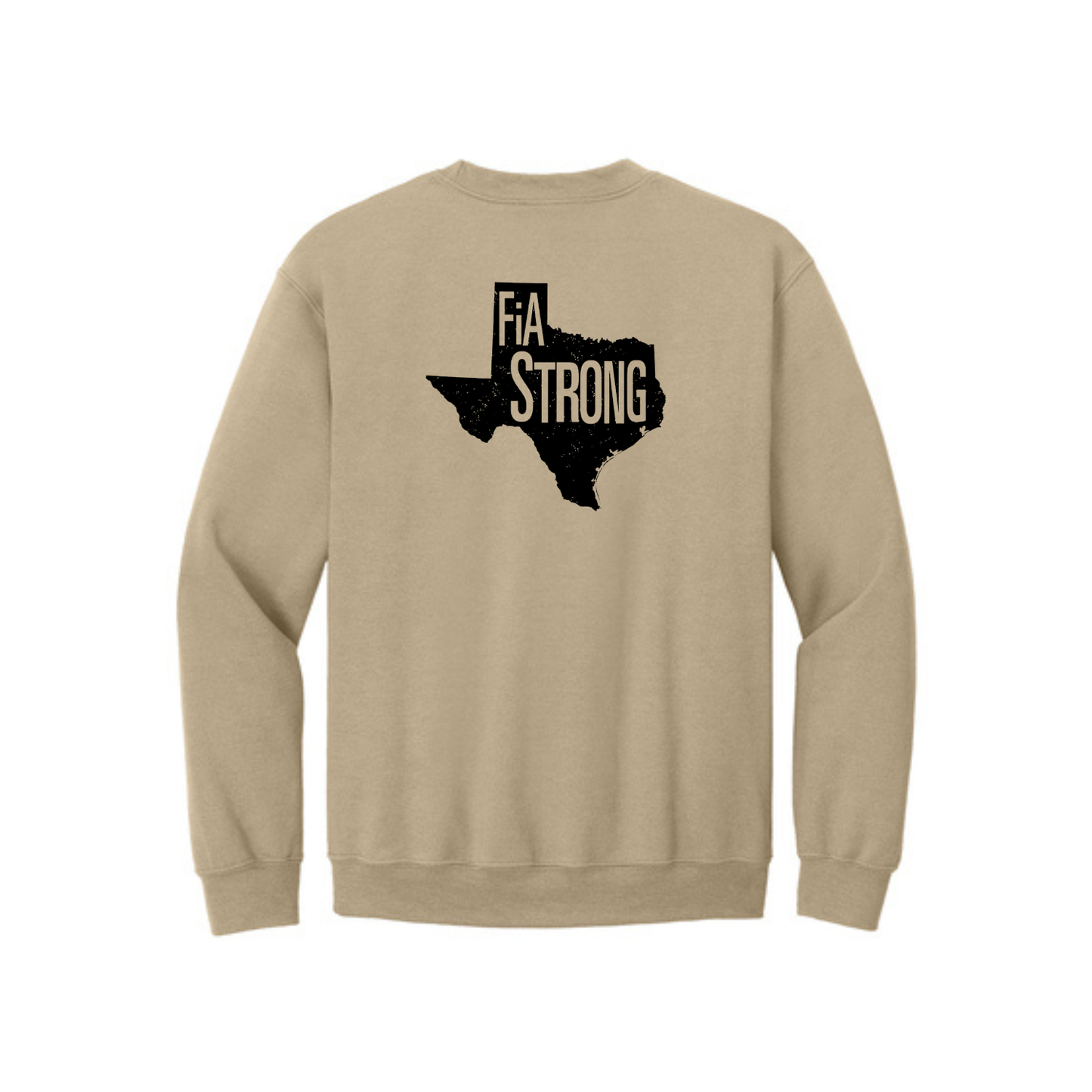 Texas Strong - Gildan Heavy Blend Crewneck Sweatshirt