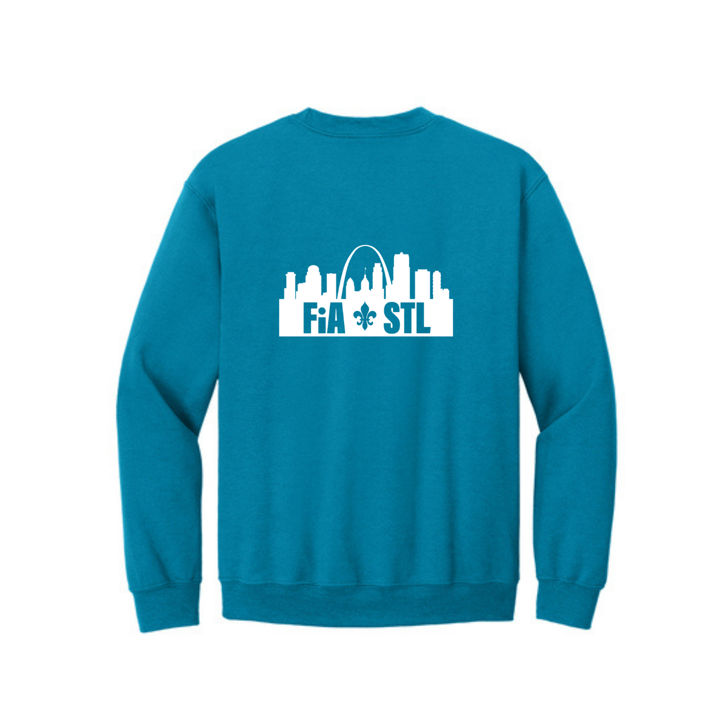 St. Louis, MO - Gildan Heavy Blend Crewneck Sweatshirt