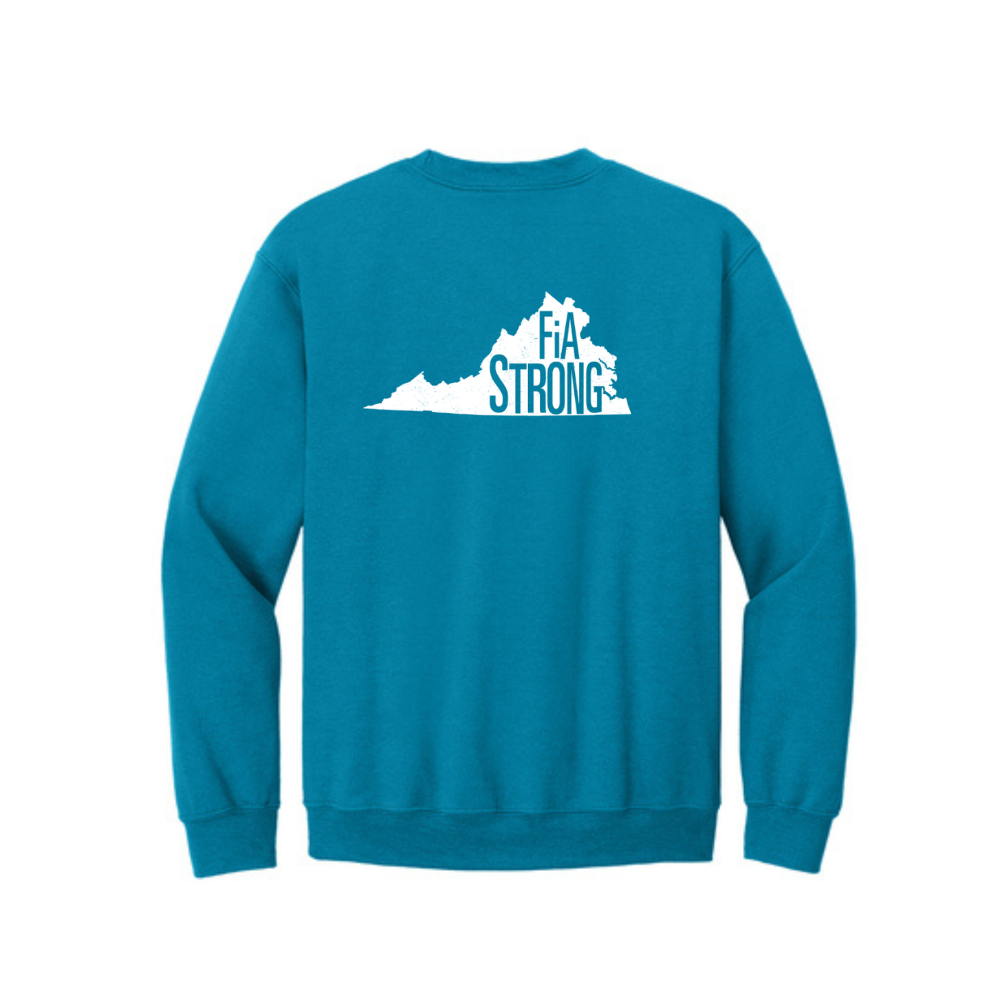 Virginia Strong - Gildan Heavy Blend Crewneck Sweatshirt
