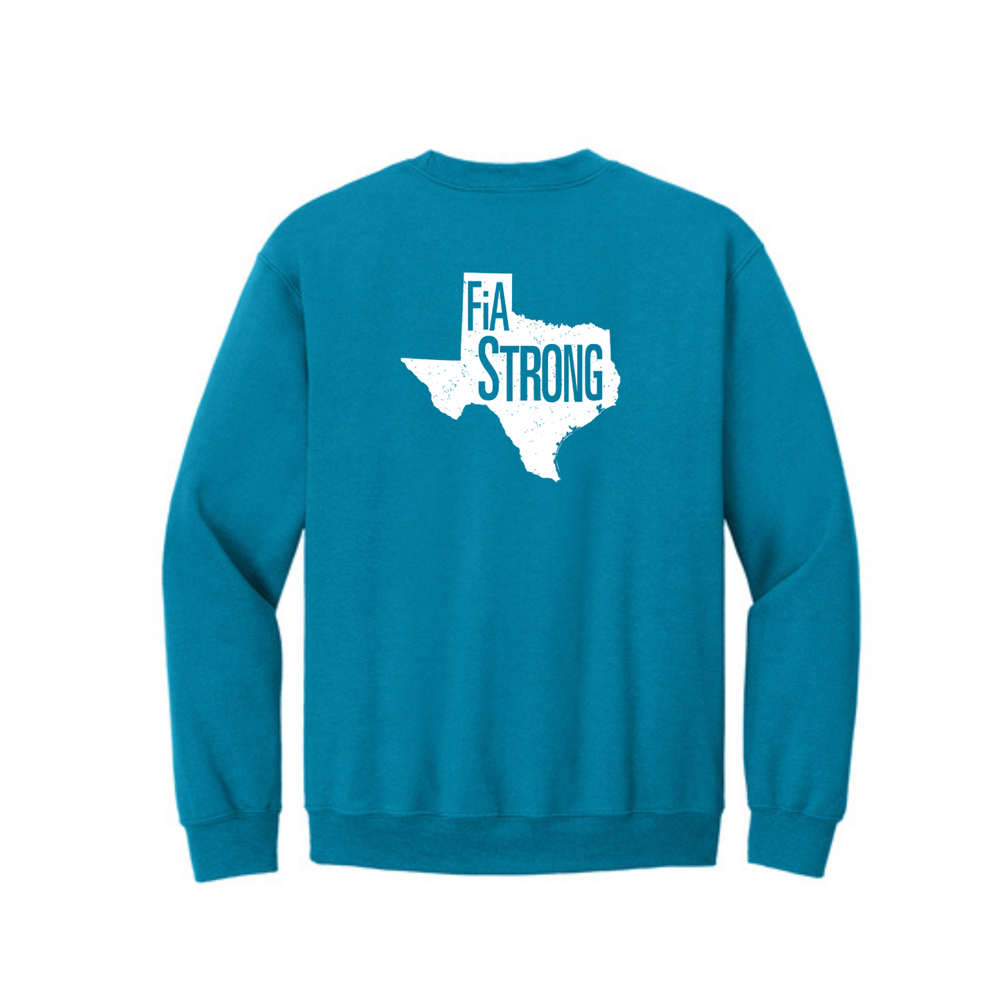 Texas Strong - Gildan Heavy Blend Crewneck Sweatshirt