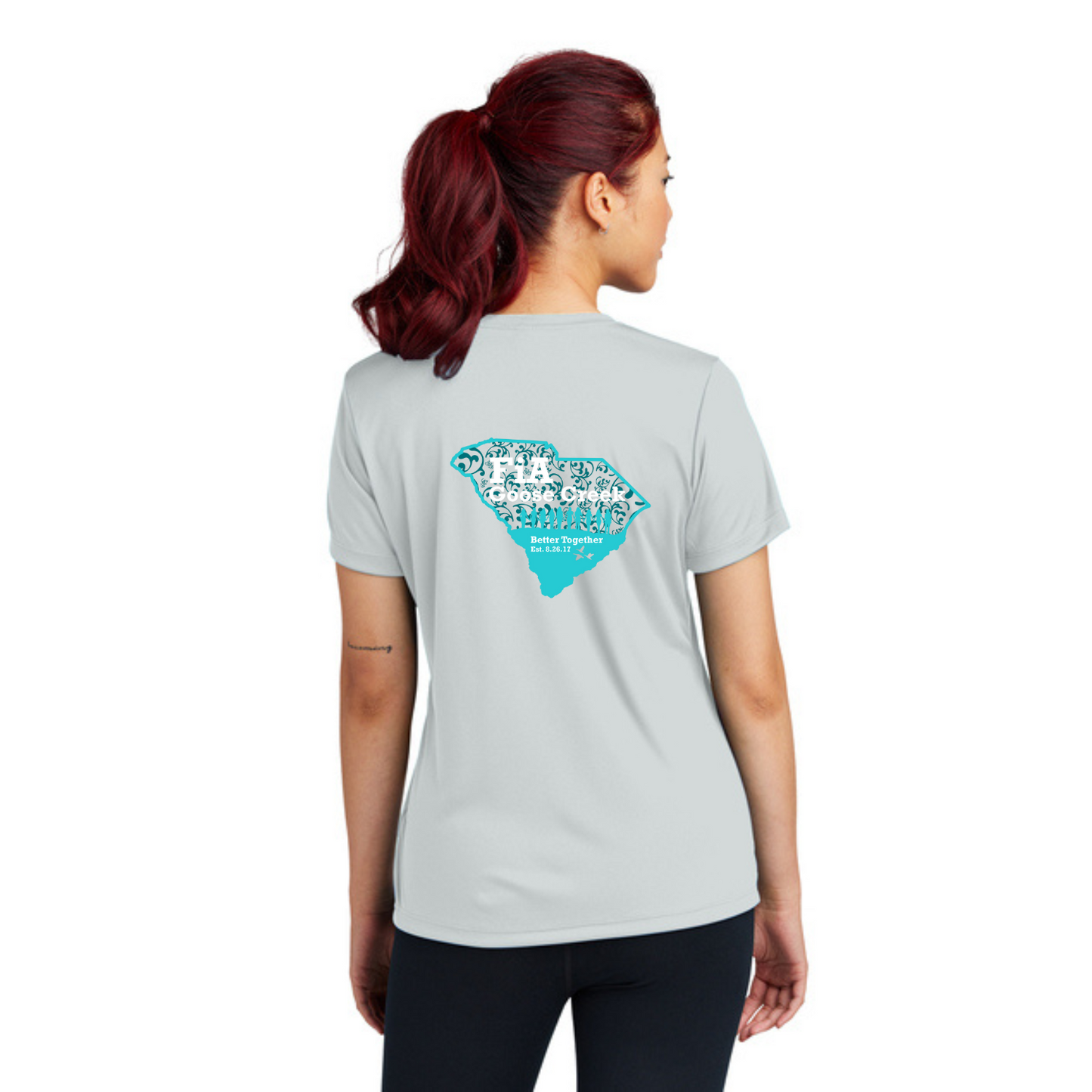 Goose Creek, SC - Sport Tek V-Neck Short Sleeve Performance Tee