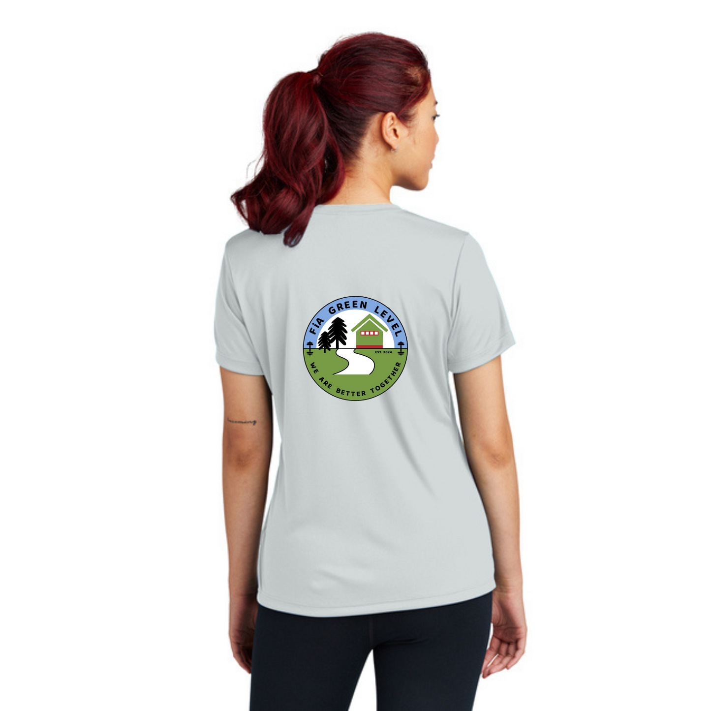 Green Level, NC - Sport Tek Crew Neck Short Sleeve Performance Tee