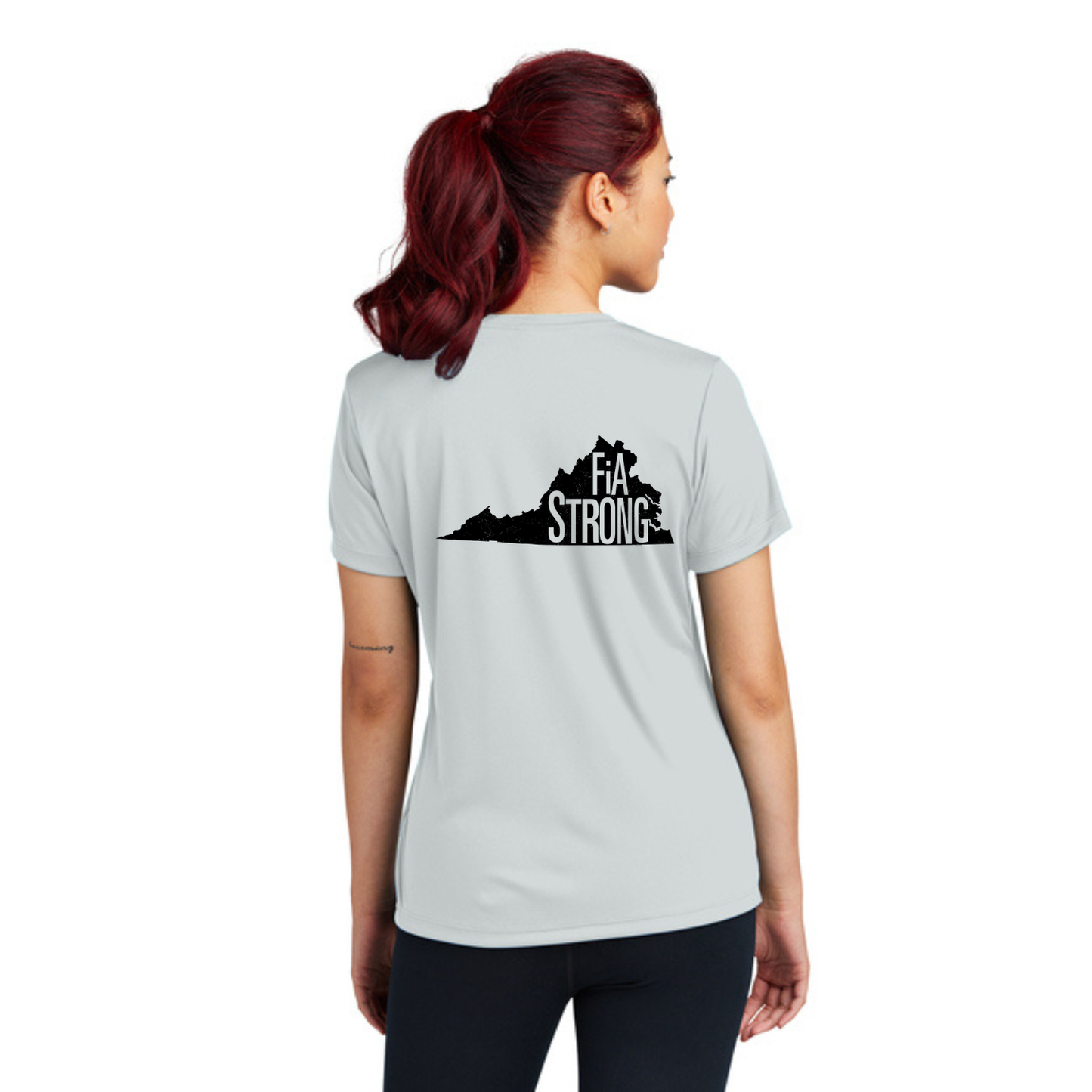 Virginia Strong - Sport Tek Crew Neck Short Sleeve Performance Tee