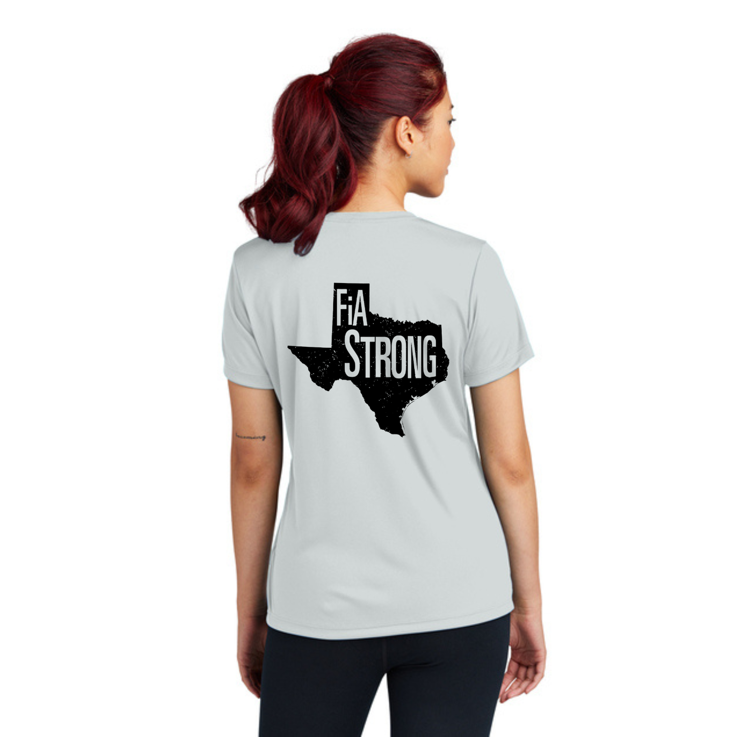 Texas Strong - Sport Tek Crew Neck Short Sleeve Performance Tee