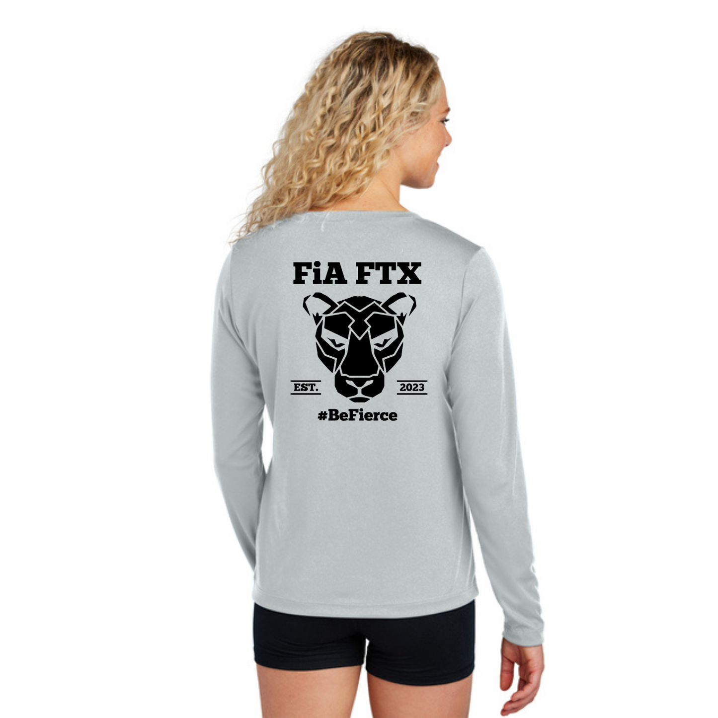 FTX, TX - Sport Tek Long Sleeve Performance V-Neck Tee