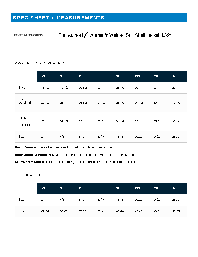 FiA Gear - EMBROIDERED Port Authority Welded Soft Shell Jacket