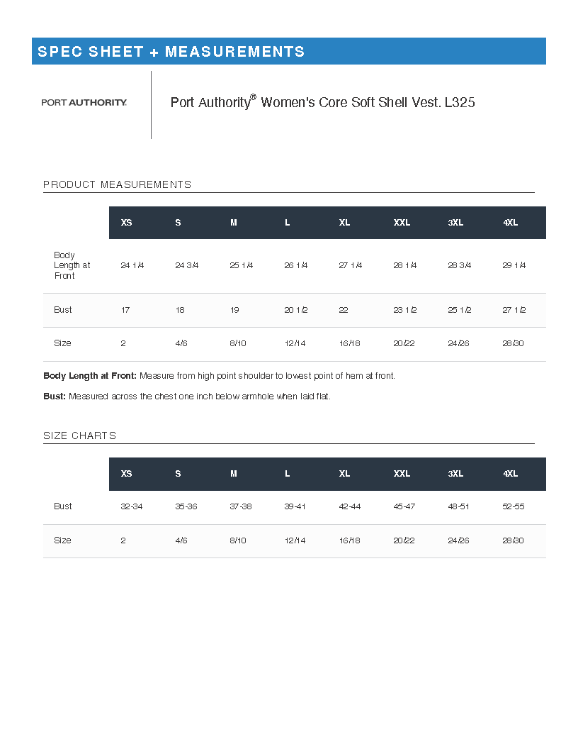 FINAL SALE - Cape Fear PRINTED Port Authority Women's Core Soft Shell Vest