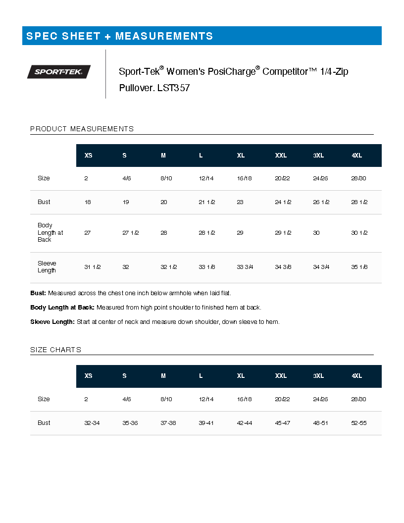 FiA Gear - Regular Sport-Tek Competitor 1/4-Zip Pullover