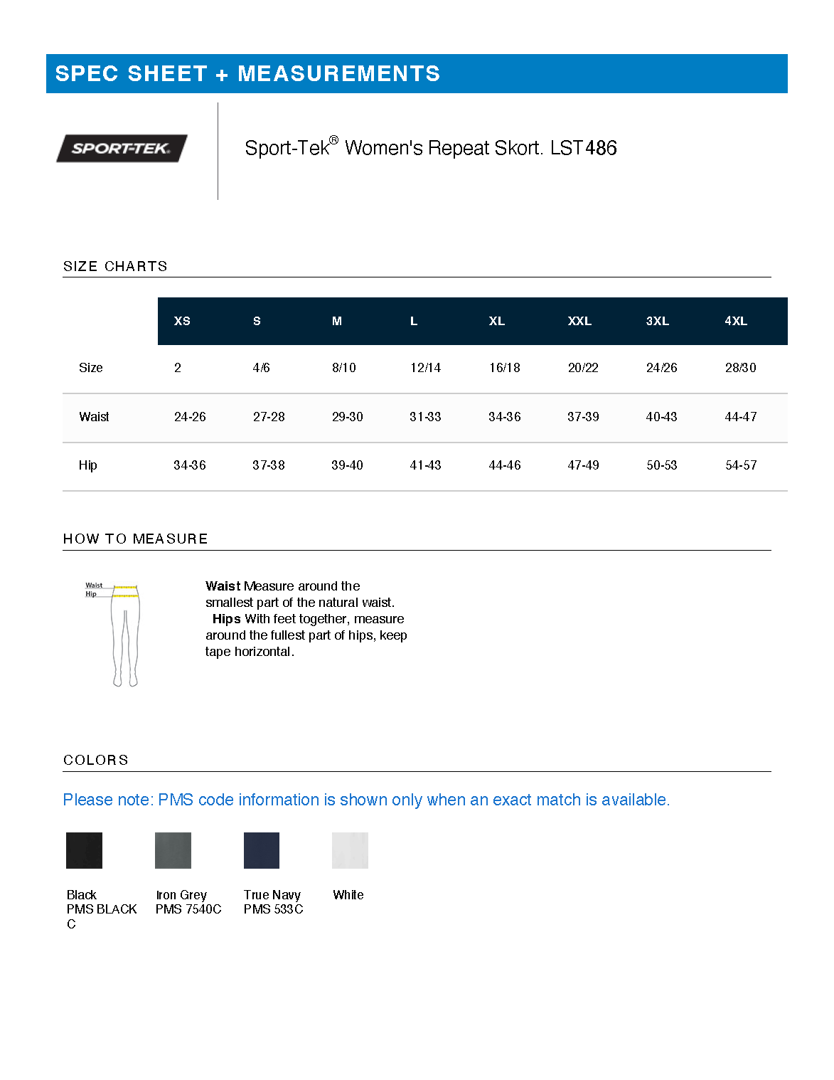 FiA Gear - Sport-Tek Repeat Skort