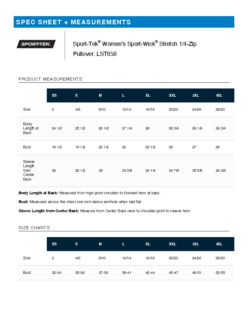 NMAM - Sport-Tek Sport-Wick Stretch 1/4-Zip Pullover