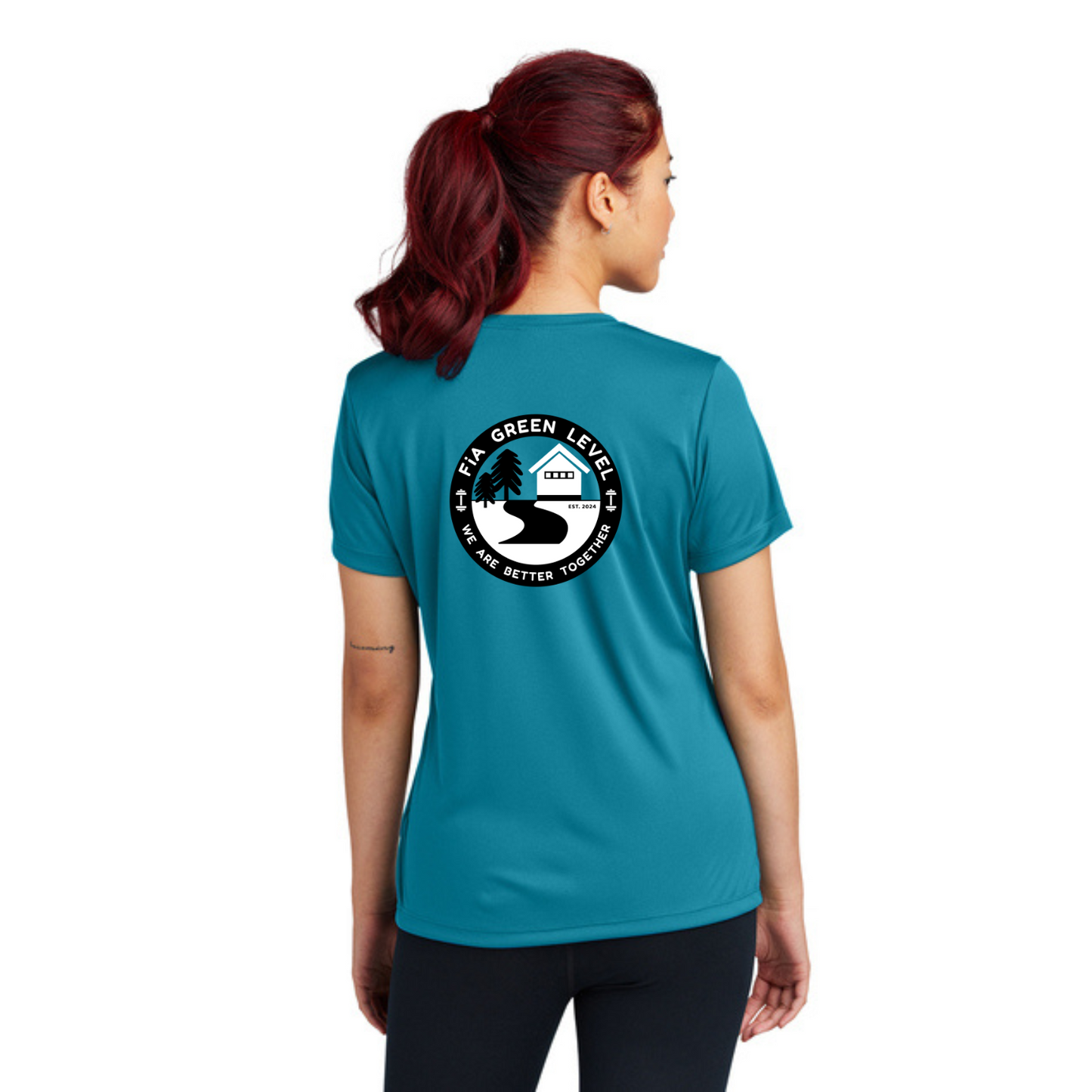 Green Level, NC - Sport Tek Crew Neck Short Sleeve Performance Tee