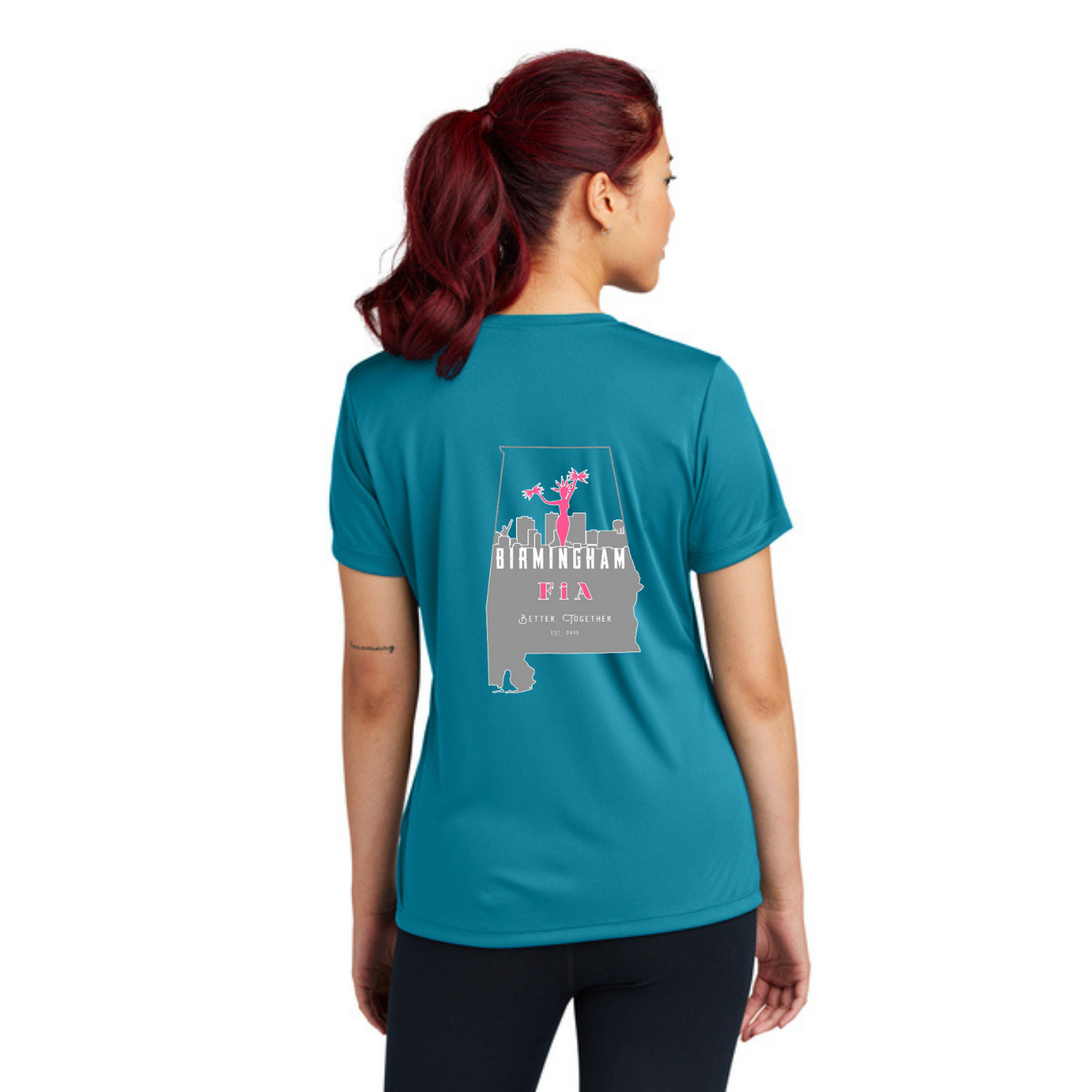 Birmingham, AL - Sport Tek Crew Neck Short Sleeve Performance Tee