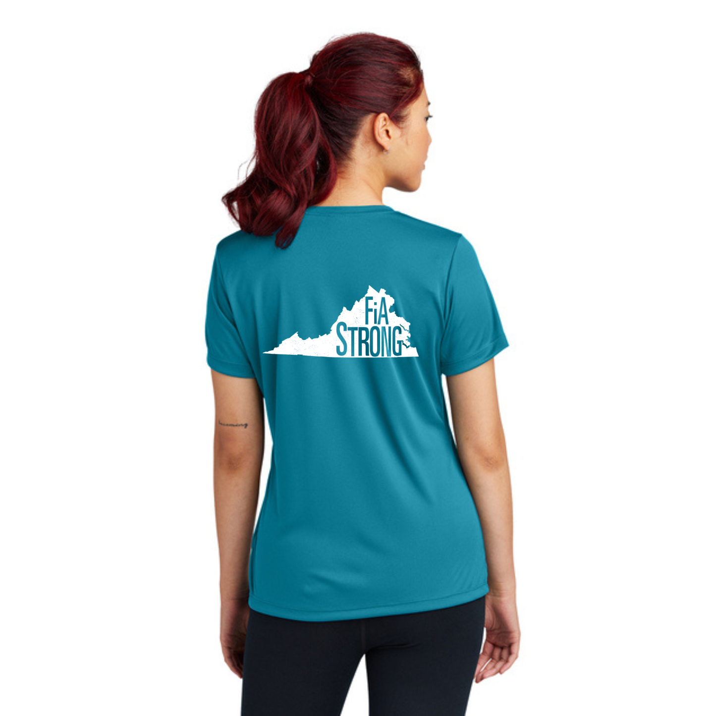 Virginia Strong - Sport Tek Crew Neck Short Sleeve Performance Tee