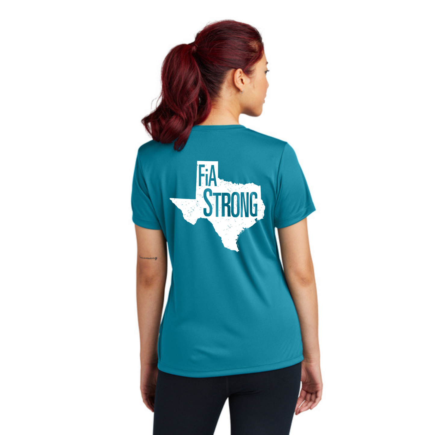 Texas Strong - Sport Tek Crew Neck Short Sleeve Performance Tee
