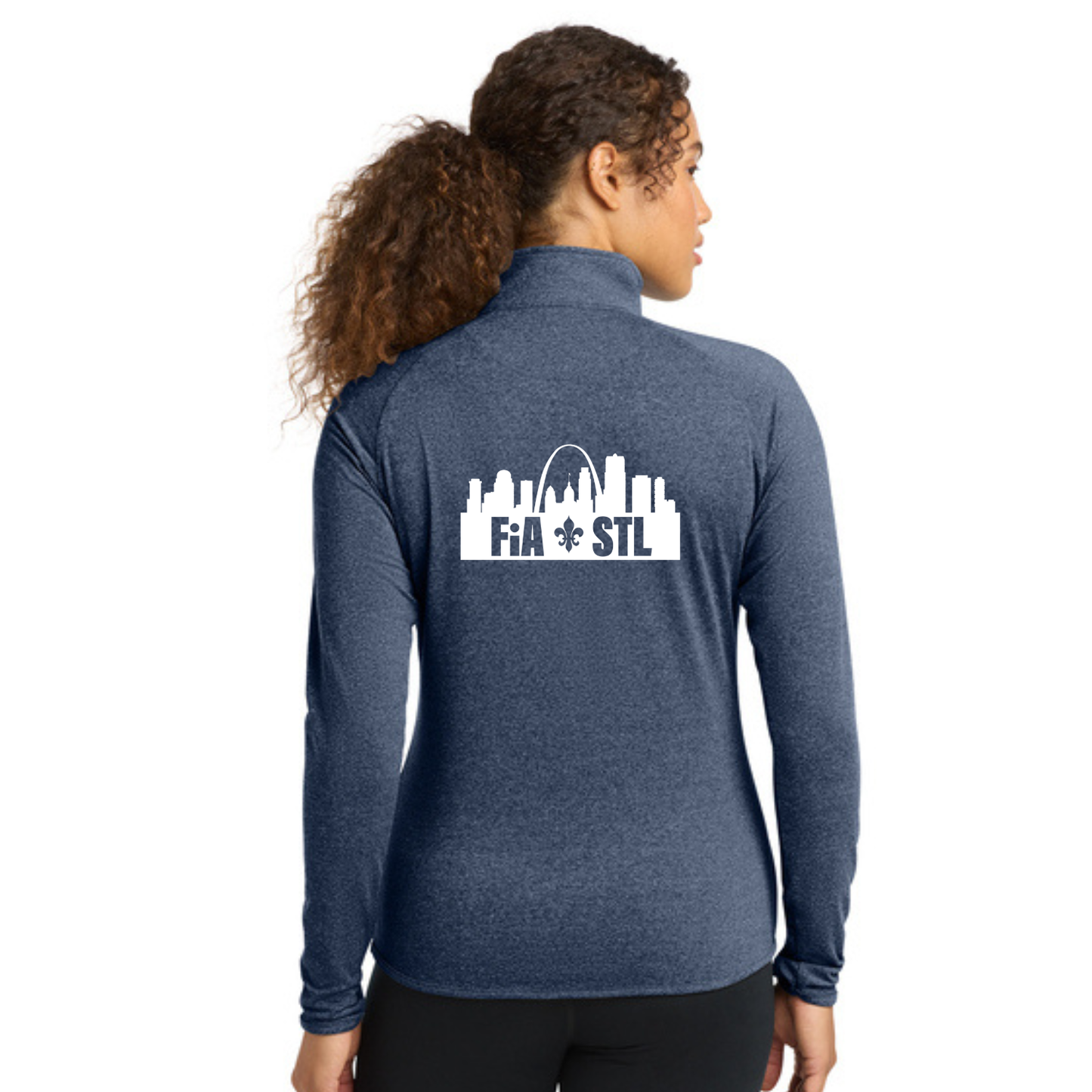 St. Louis, MO - Sport Tek Sport-Wick Stretch 1/4-Zip Pullover