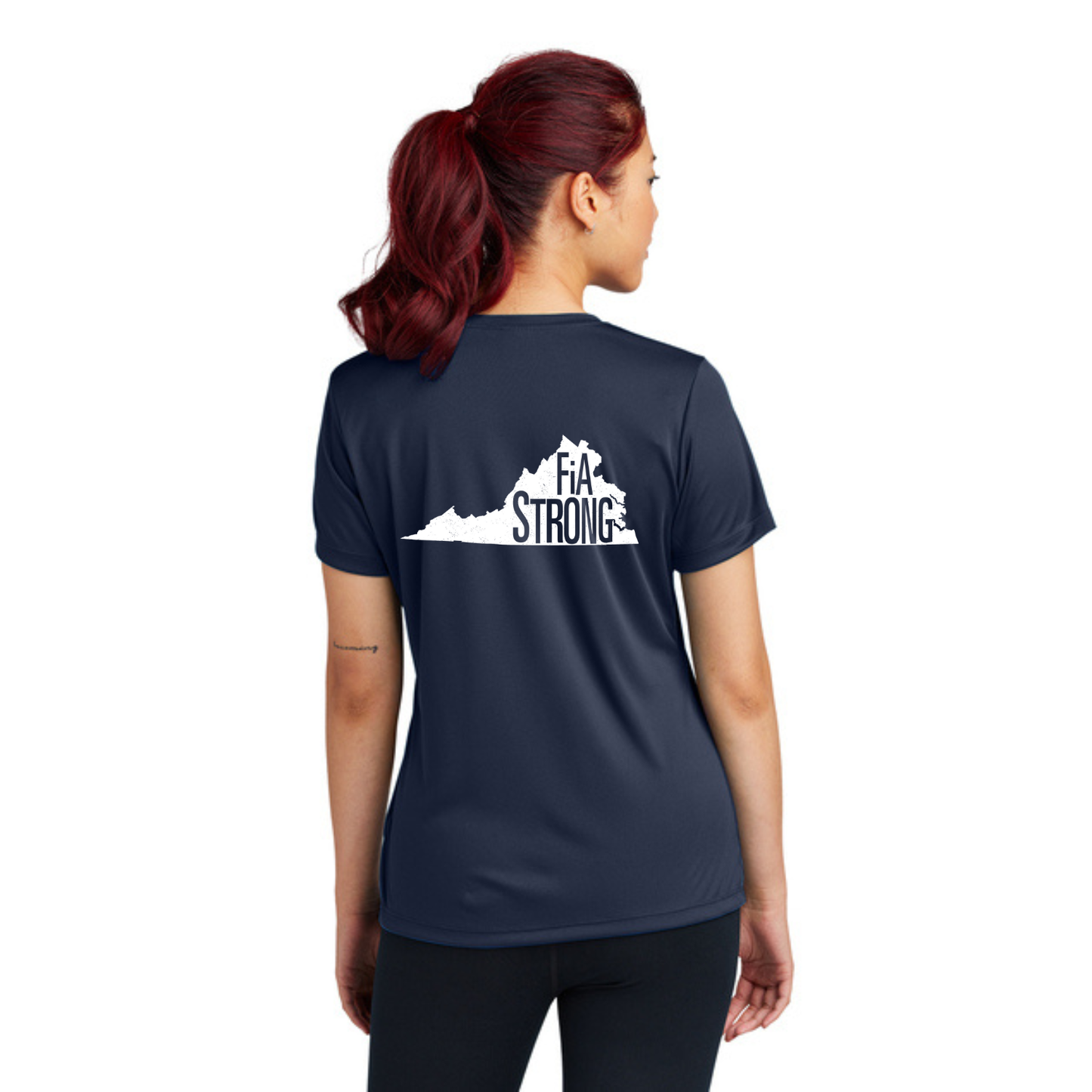 Virginia Strong - Sport Tek Crew Neck Short Sleeve Performance Tee