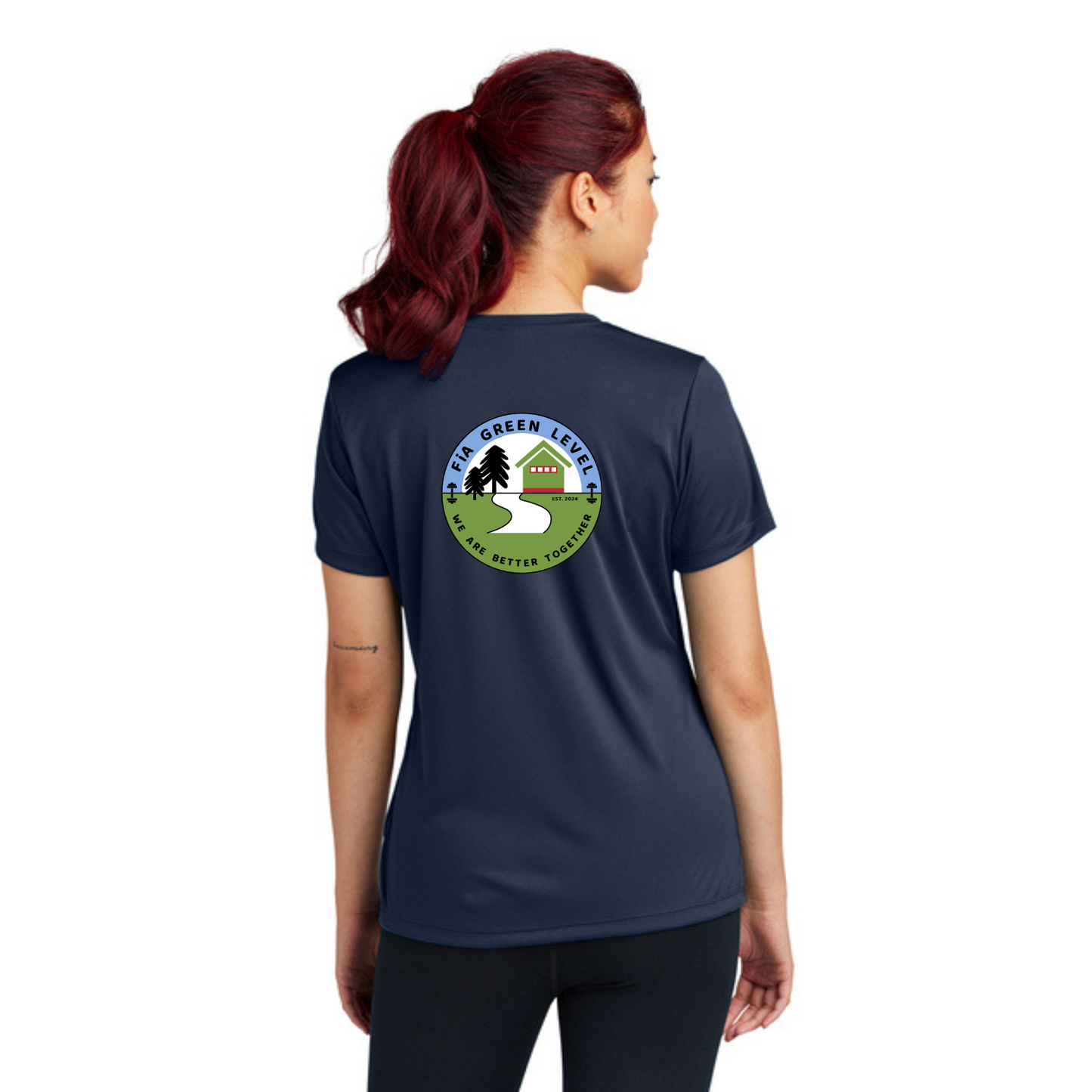 Green Level, NC - Sport Tek Crew Neck Short Sleeve Performance Tee