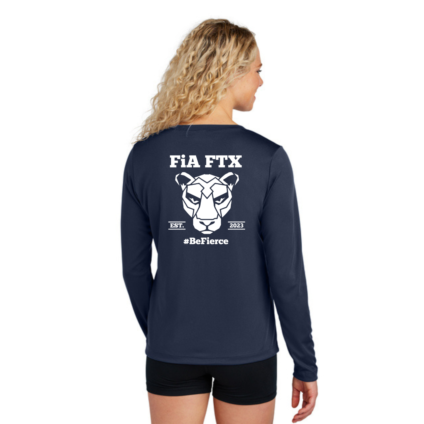 FTX, TX - Sport Tek Long Sleeve Performance V-Neck Tee