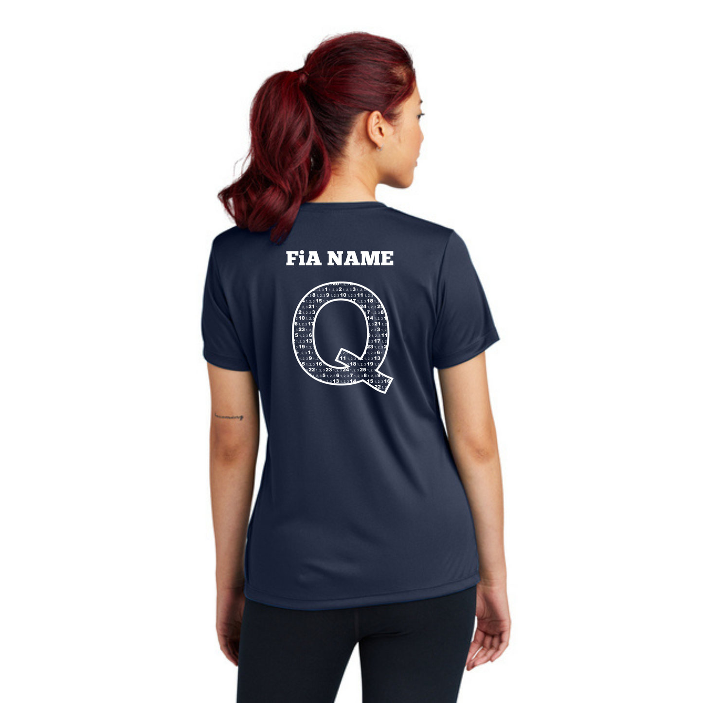 Q Shirt - PERSONALIZED Sport Tek Short Sleeve Performance Tee