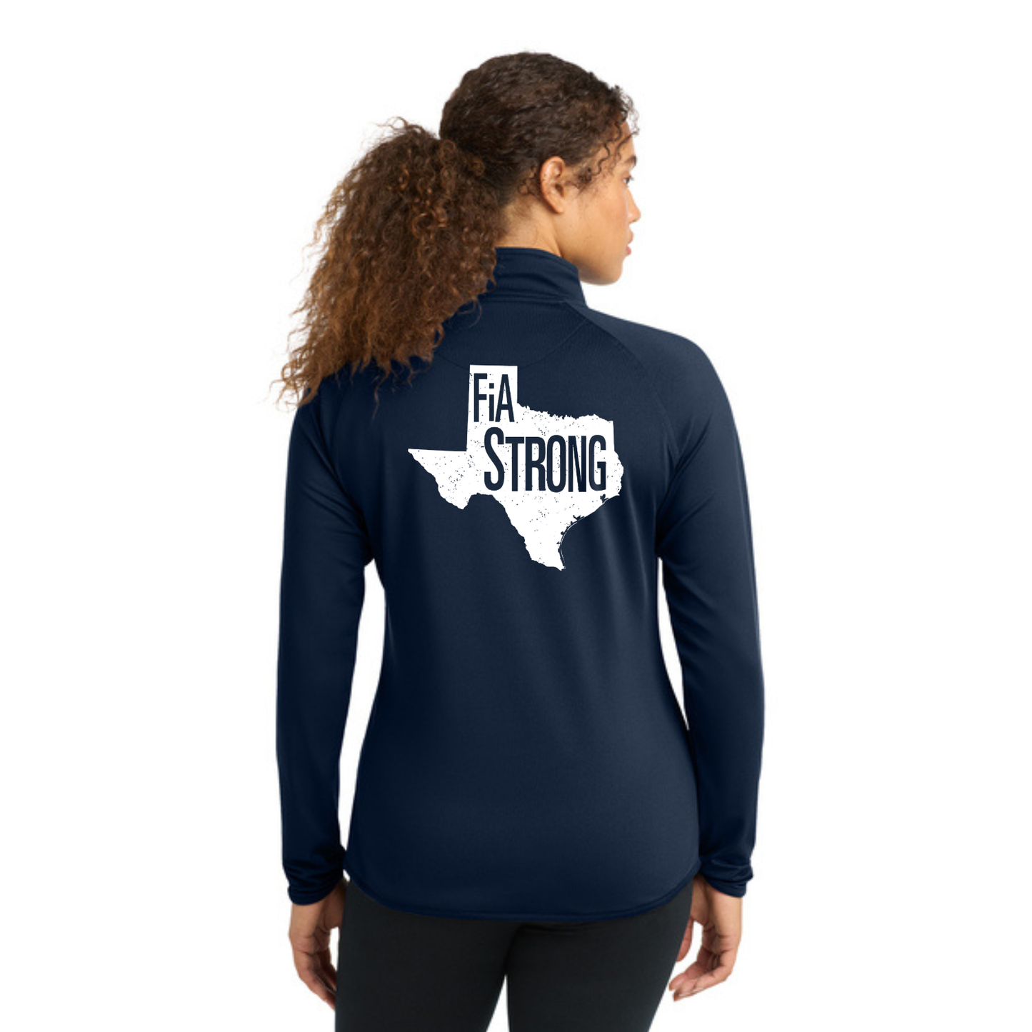 Texas Strong - Sport Tek Sport-Wick Stretch 1/4-Zip Pullover
