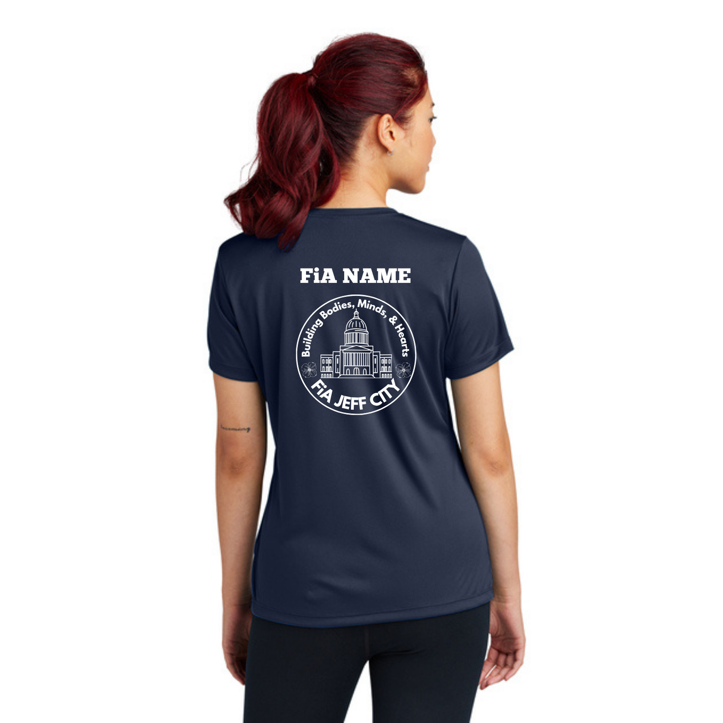 Jeff City - PERSONALIZED Crew Neck Competitor Tee