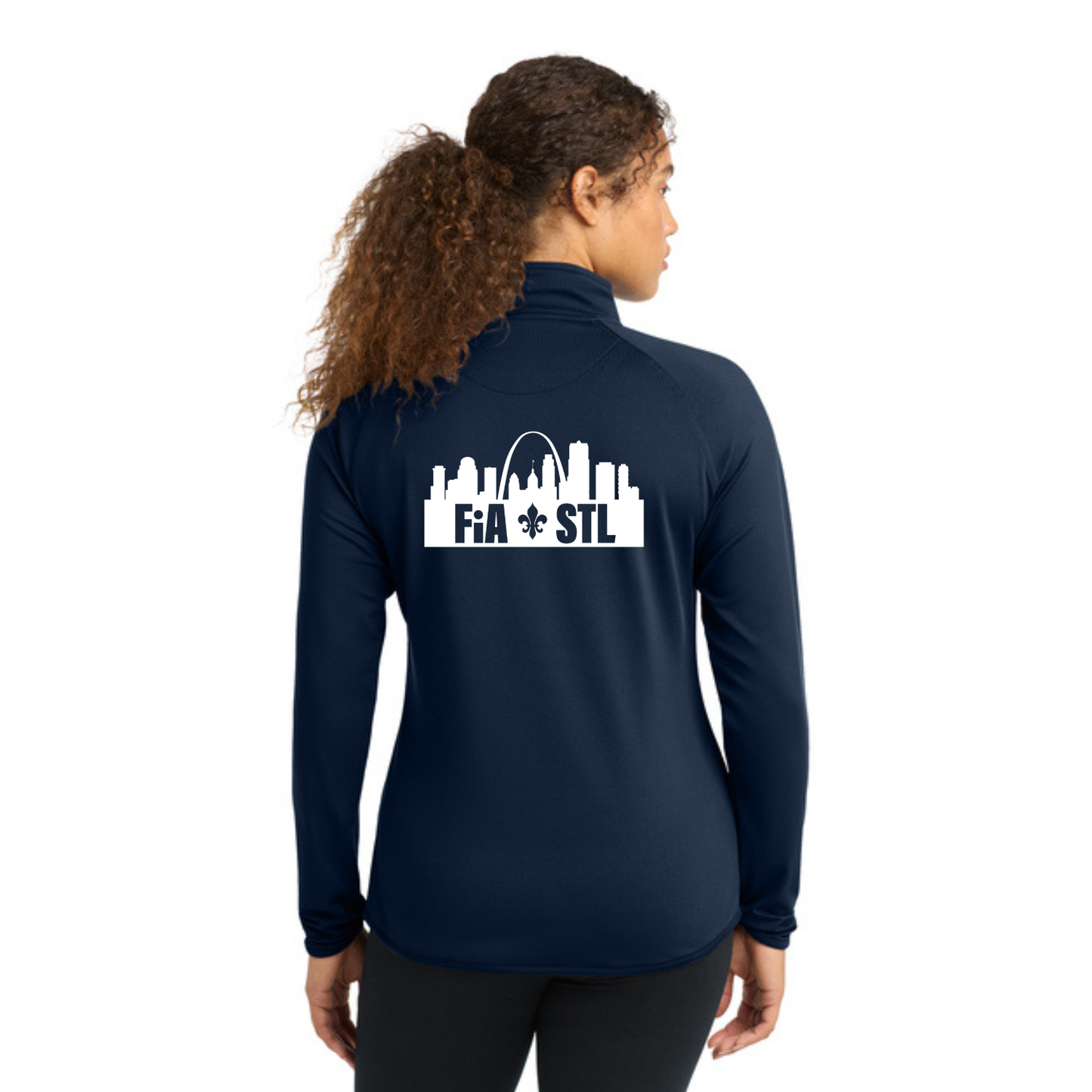 St. Louis, MO - Sport Tek Sport-Wick Stretch 1/4-Zip Pullover