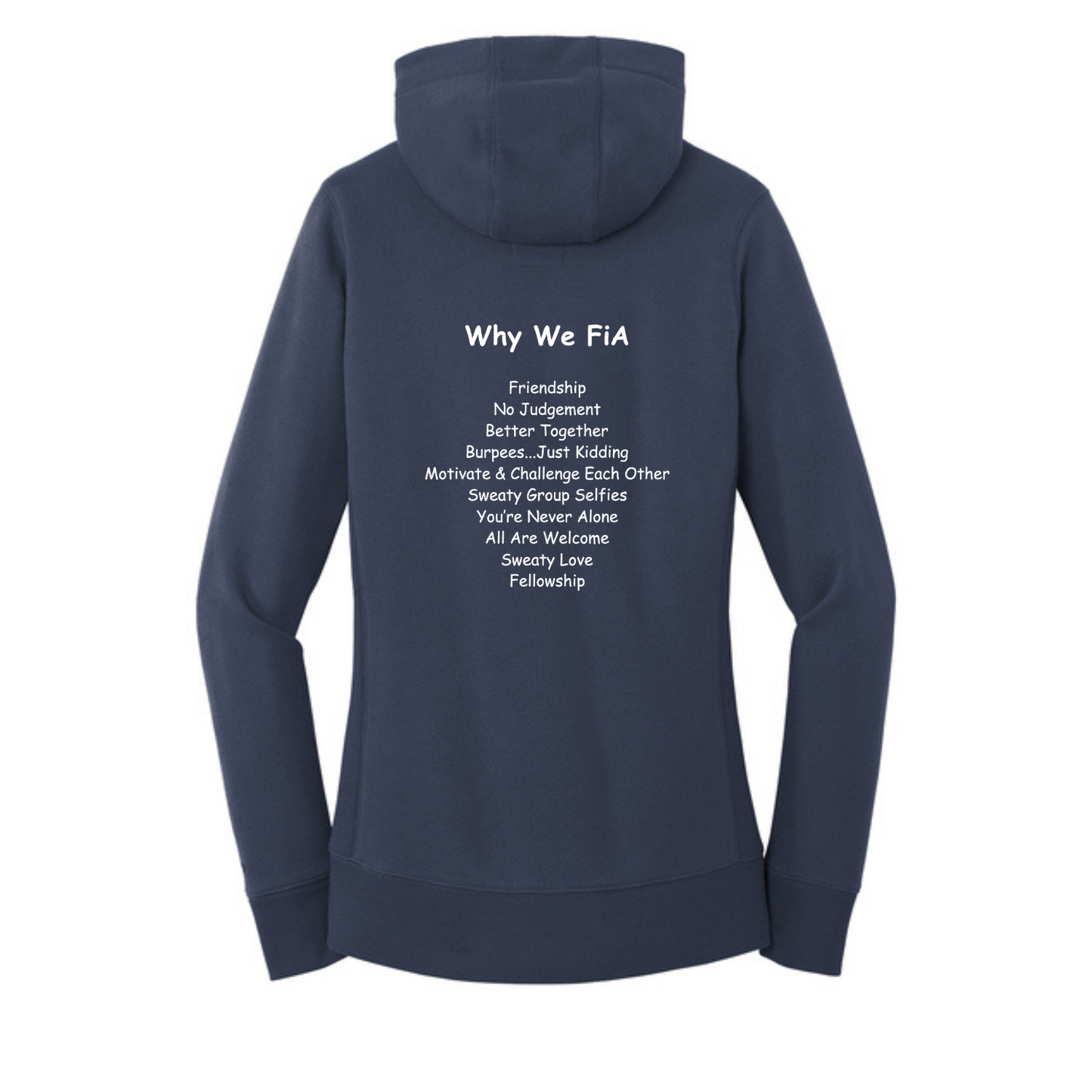 Why we FiA Goose Creek, SC - New Era Women's French Terry Pullover Hoodie
