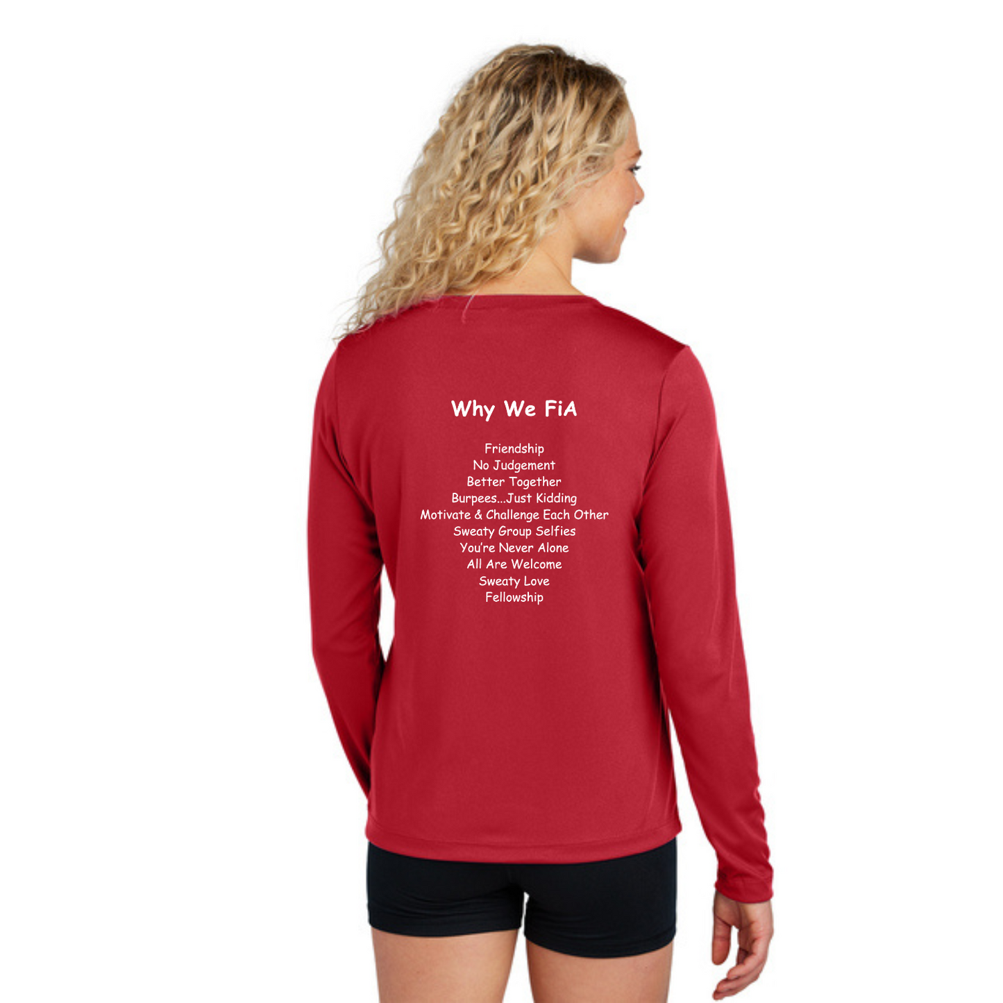 Why we FiA Goose Creek, SC - Sport Tek Long Sleeve Performance V-Neck Tee