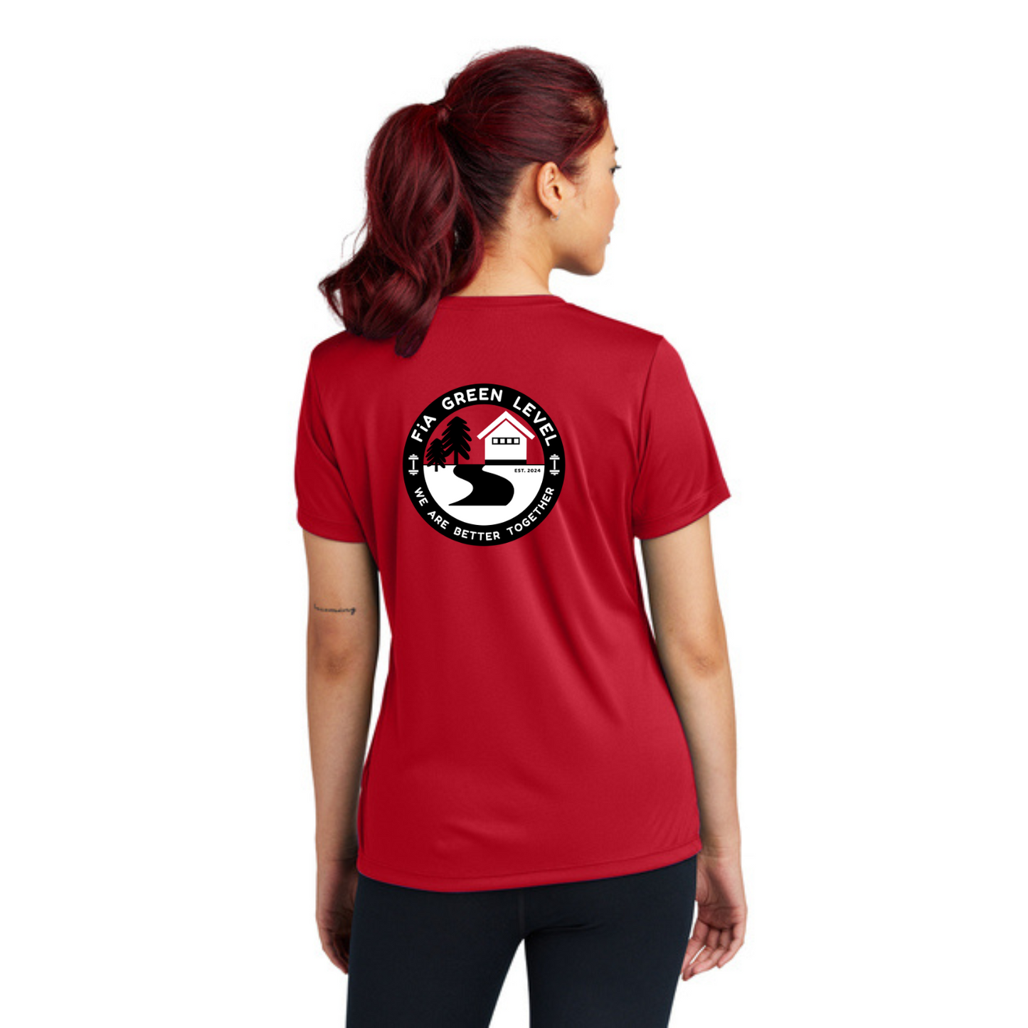 Green Level, NC - Sport Tek Crew Neck Short Sleeve Performance Tee