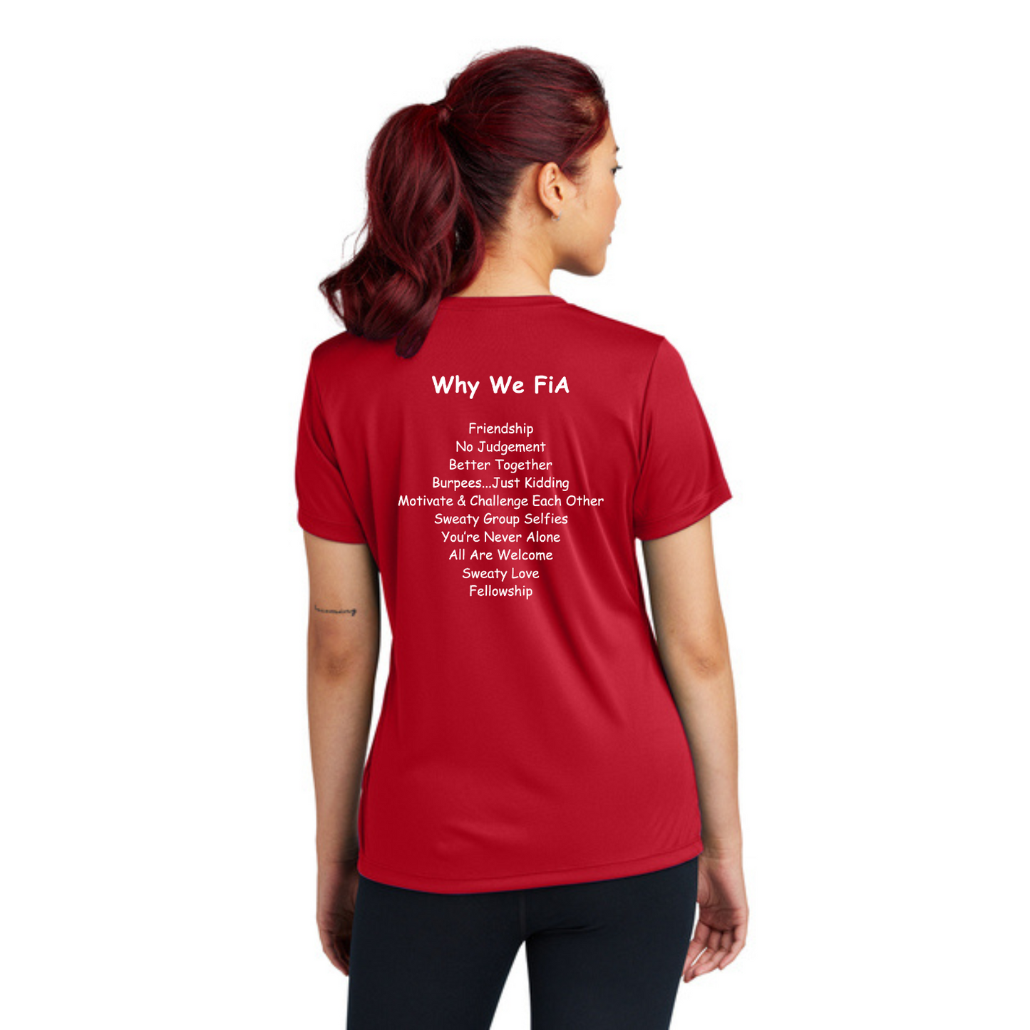 Why we FiA Goose Creek, SC - Sport Tek V-Neck Short Sleeve Performance Tee