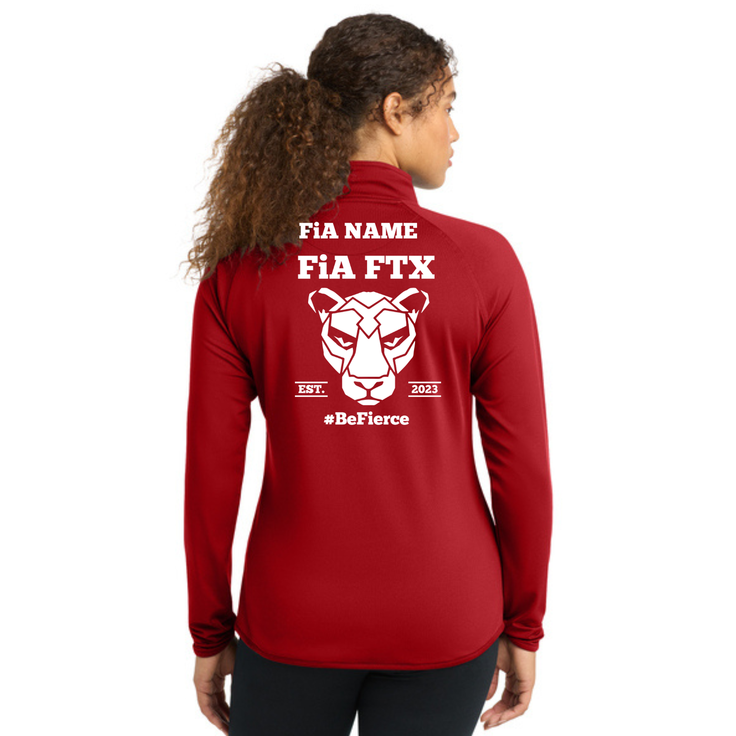 FTX, TX - PERSONALIZED Sport Tek Sport-Wick Stretch 1/4-Zip Pullover