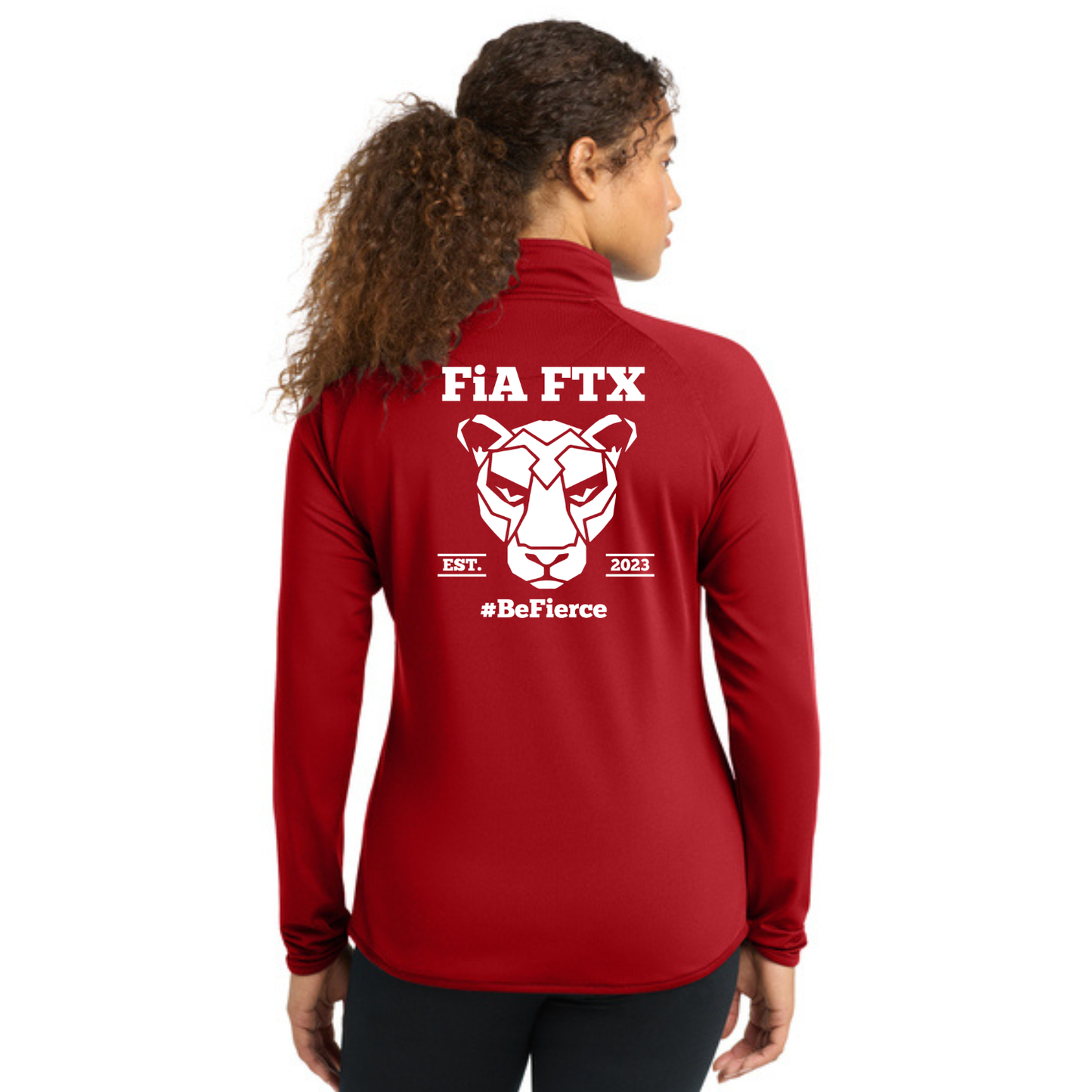 FTX, TX - Sport Tek Sport-Wick Stretch 1/4-Zip Pullover