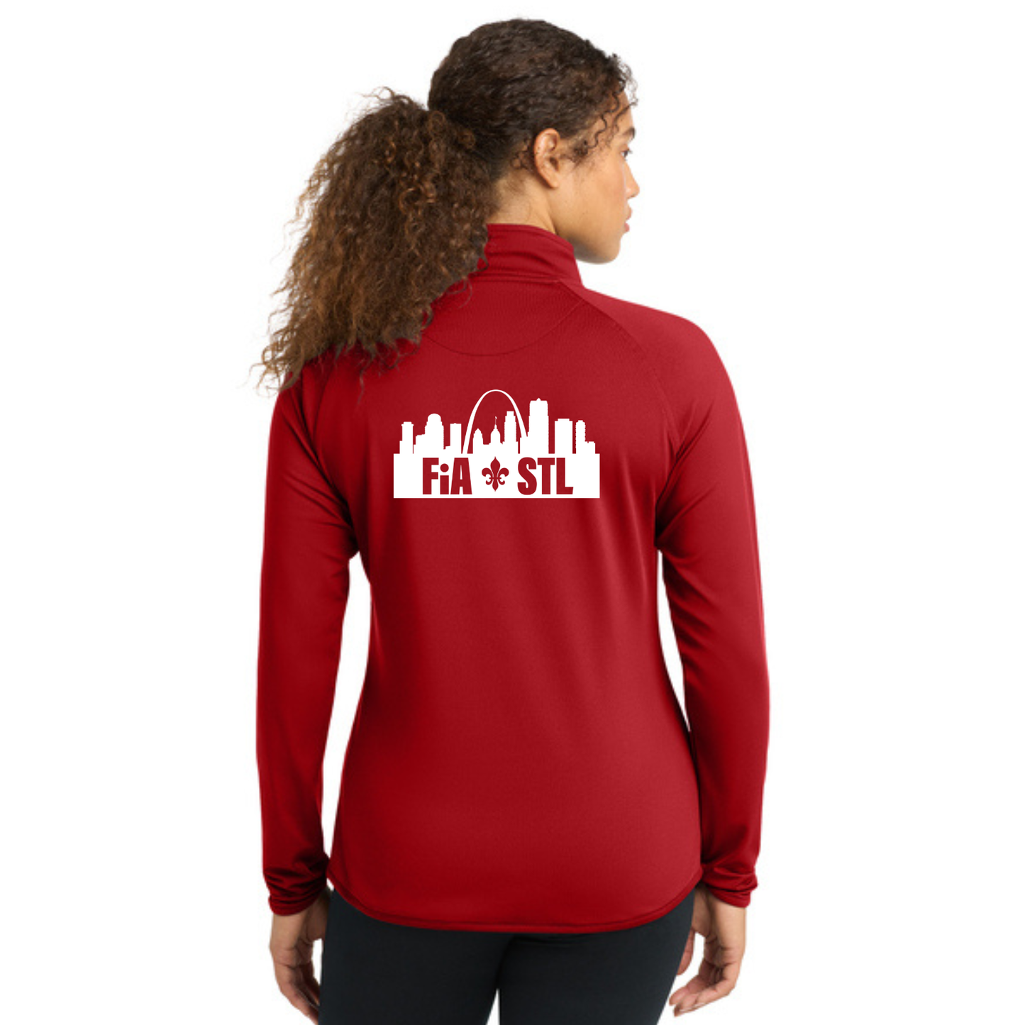St. Louis, MO - Sport Tek Sport-Wick Stretch 1/4-Zip Pullover