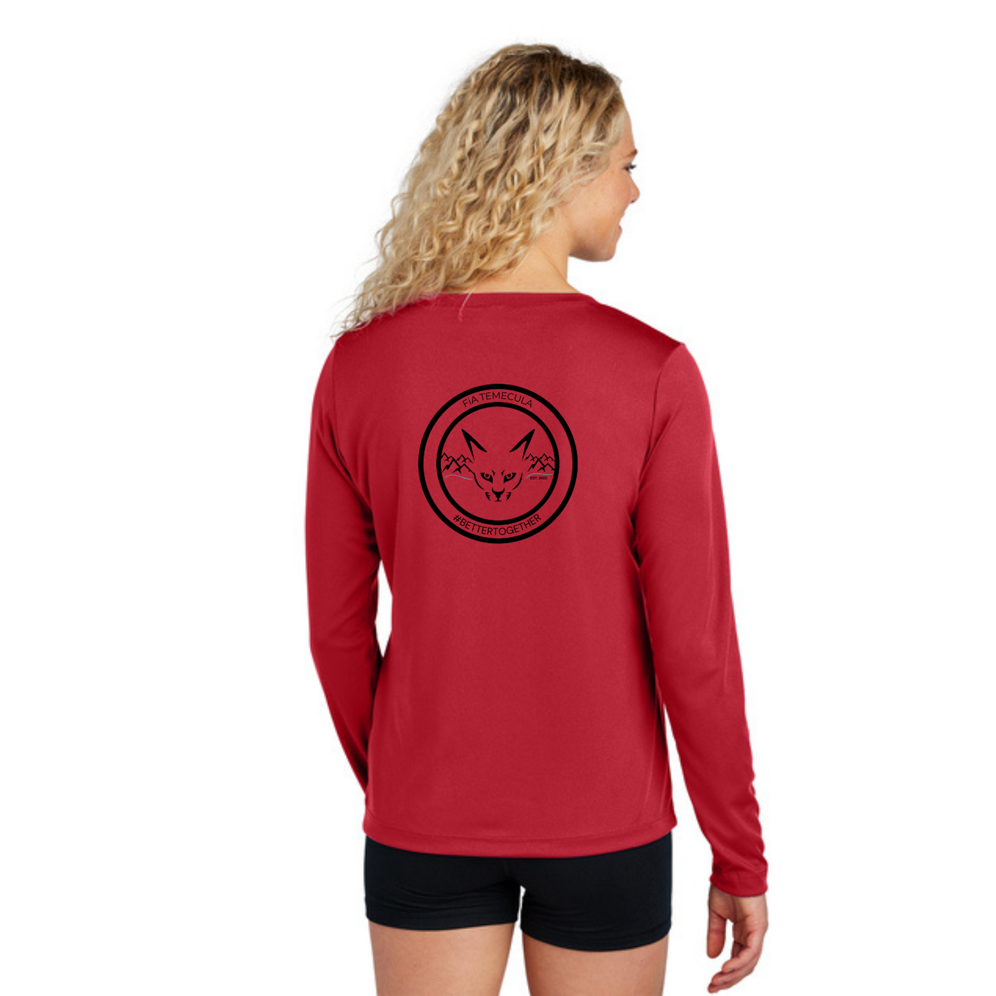 Temecula, CA - Sport Tek Long Sleeve Performance V-Neck Tee