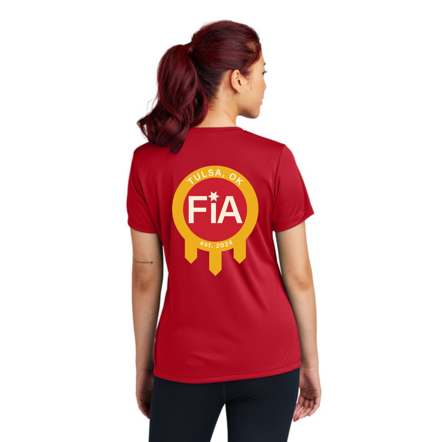 Tulsa, OK - Sport Tek Crew Neck Short Sleeve Performance Tee