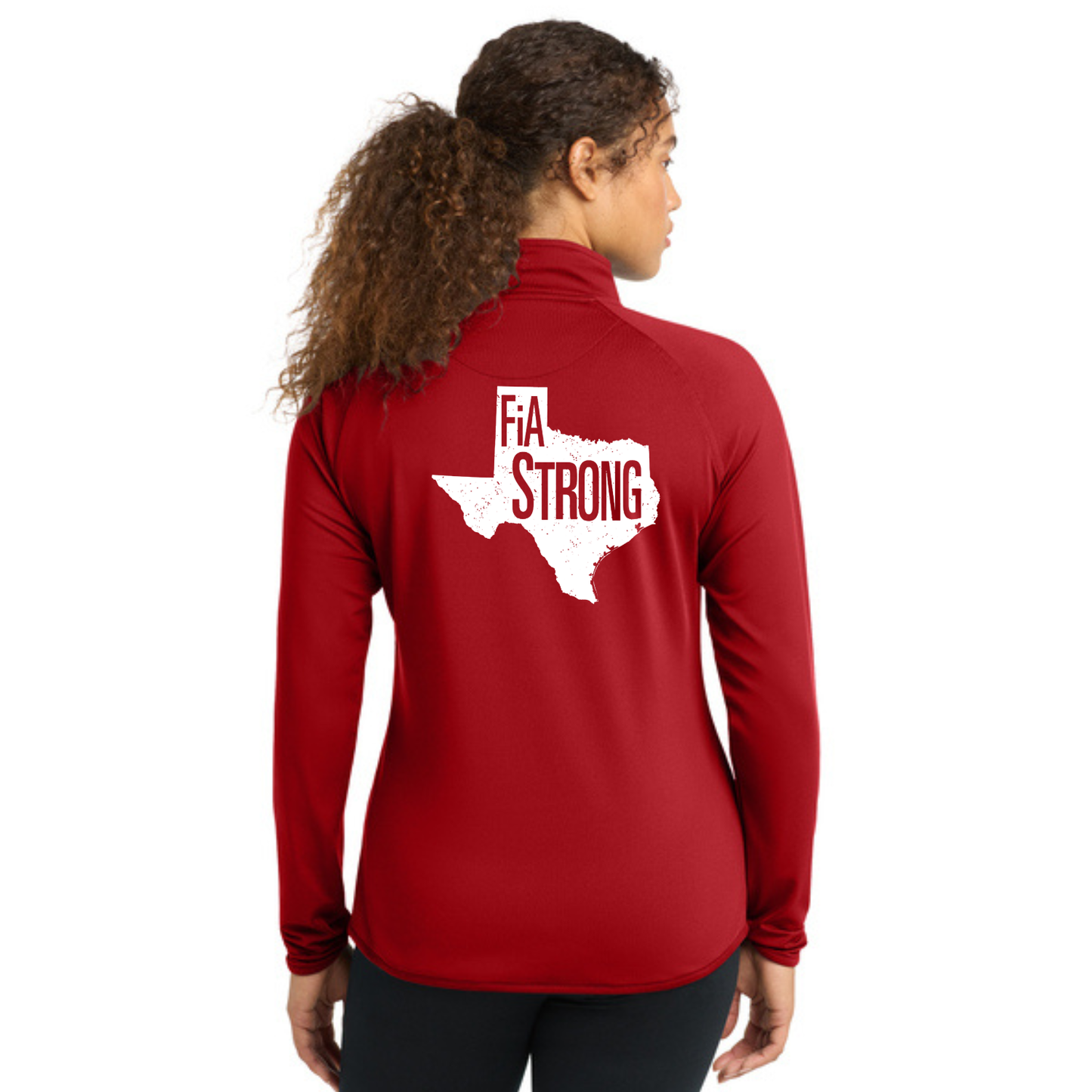 Texas Strong - Sport Tek Sport-Wick Stretch 1/4-Zip Pullover